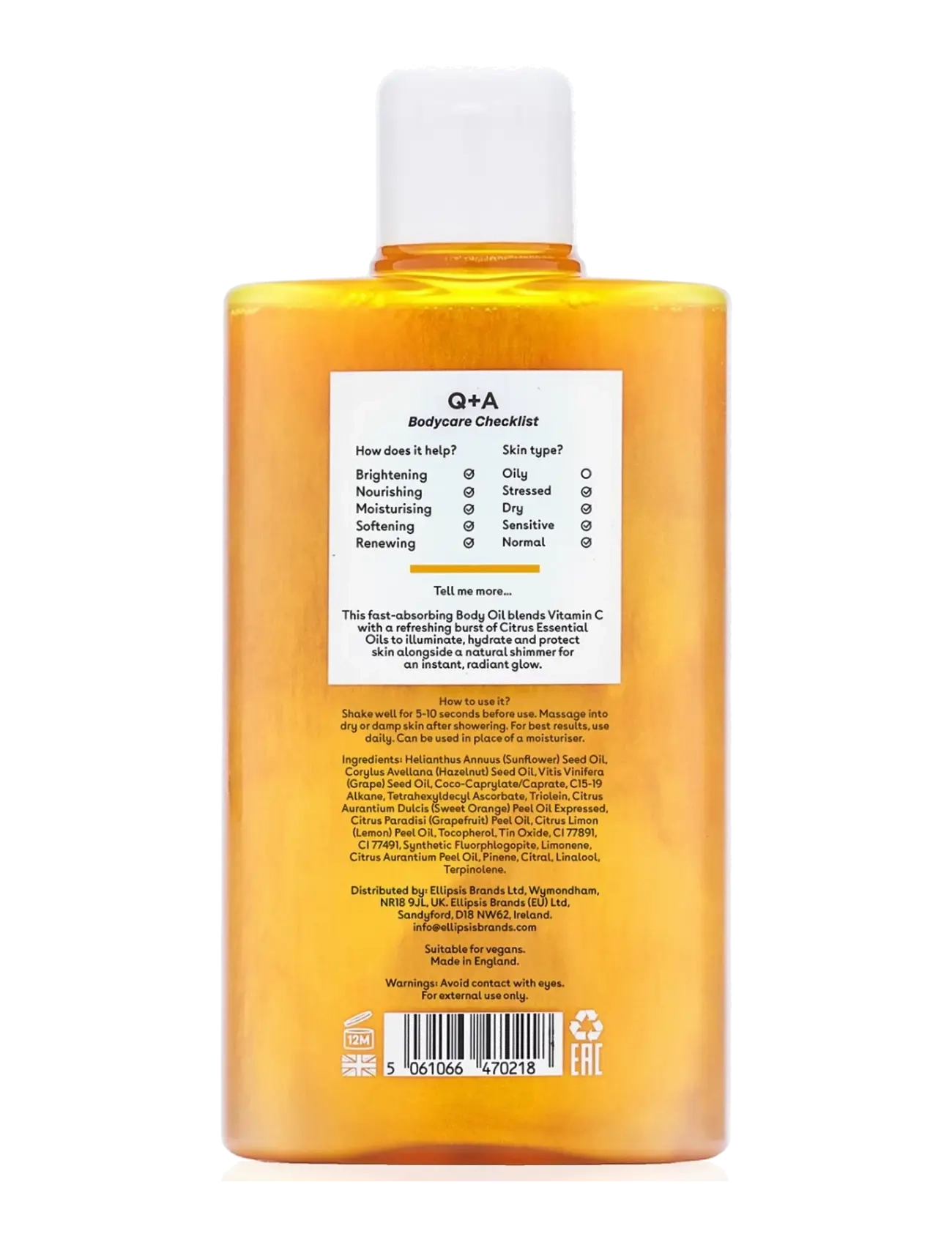 Vitamin C Shimmer Body Oil 2