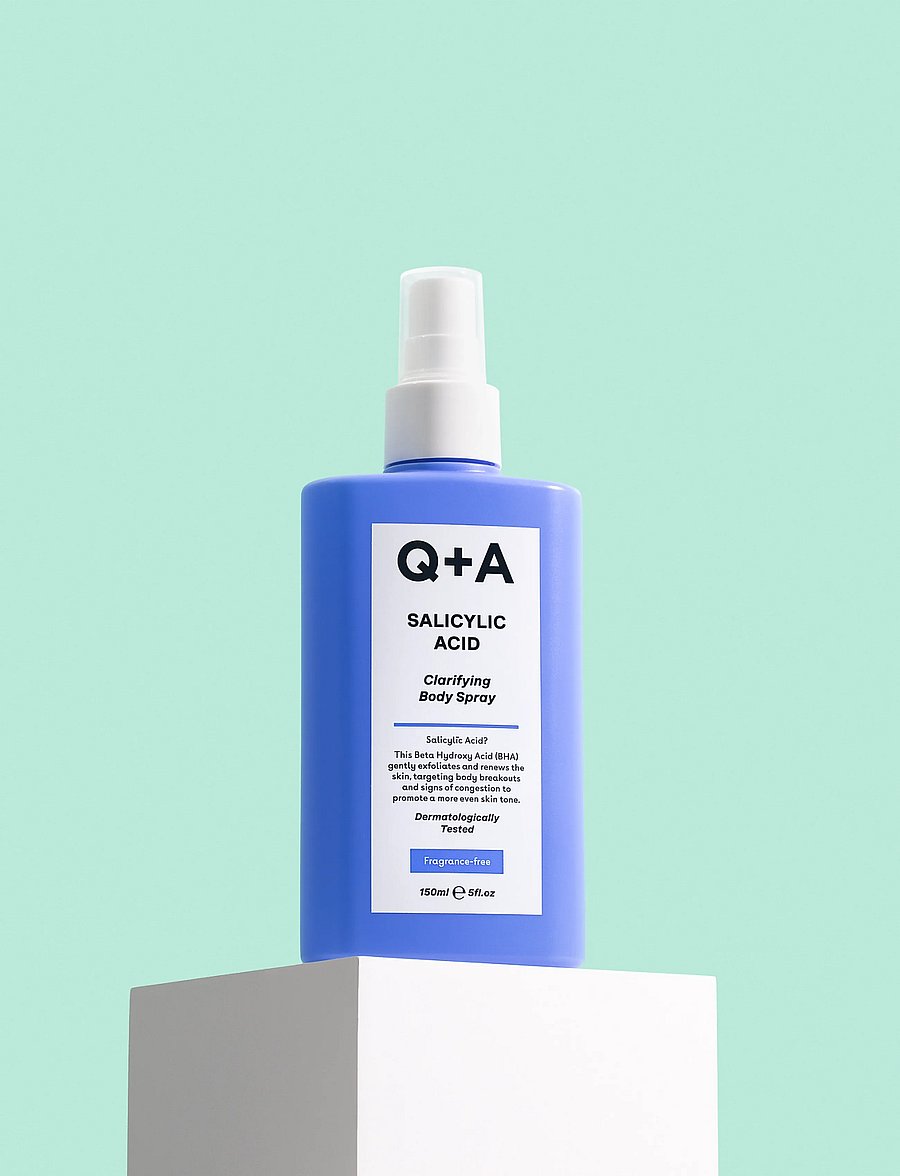 Q+A - Q+A Salicylic Acid Clarifying Body Spray - keha koorimine - clear - 0