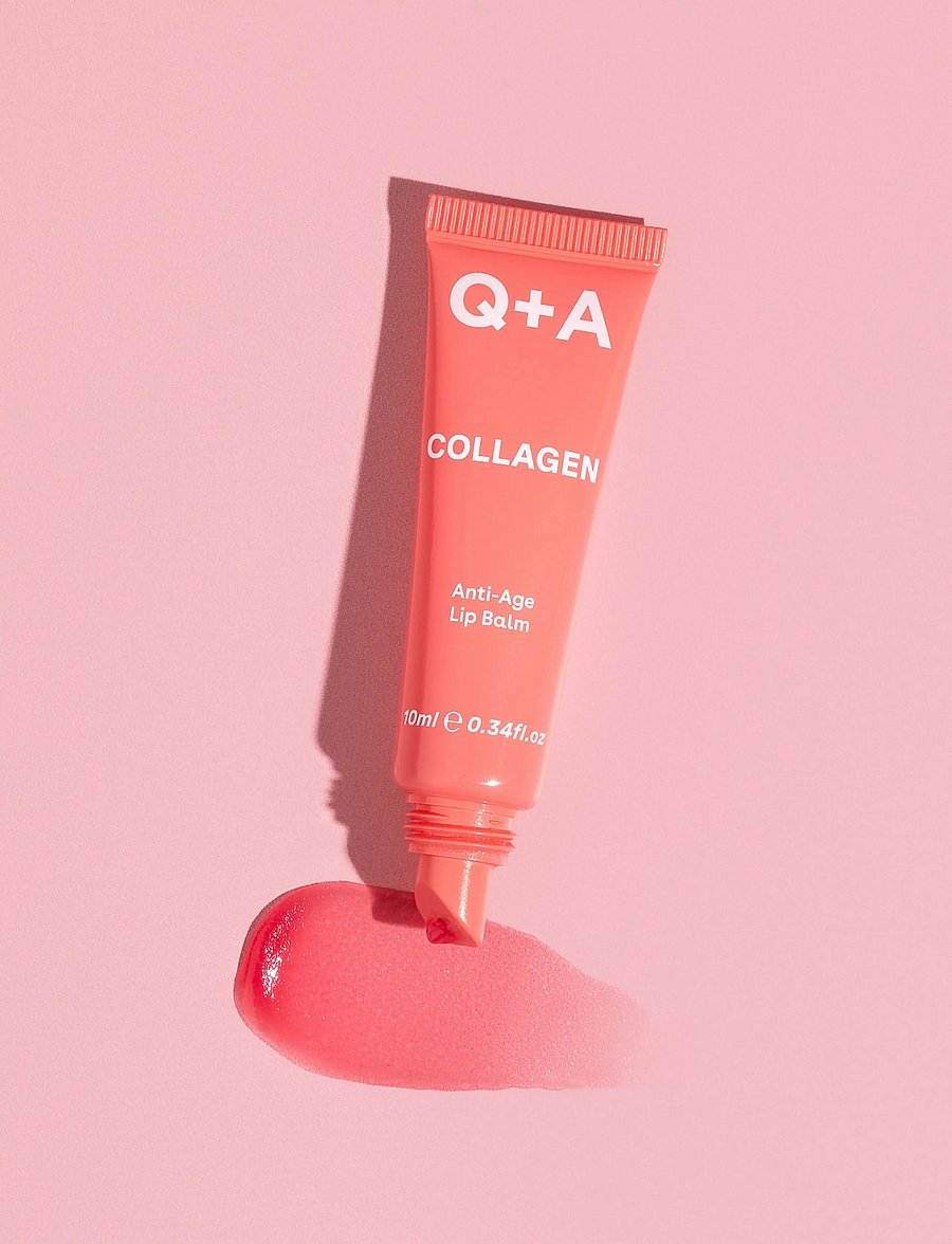 Q+A - Q+A Collagen Rose Tint Lip Balm - clear - 0