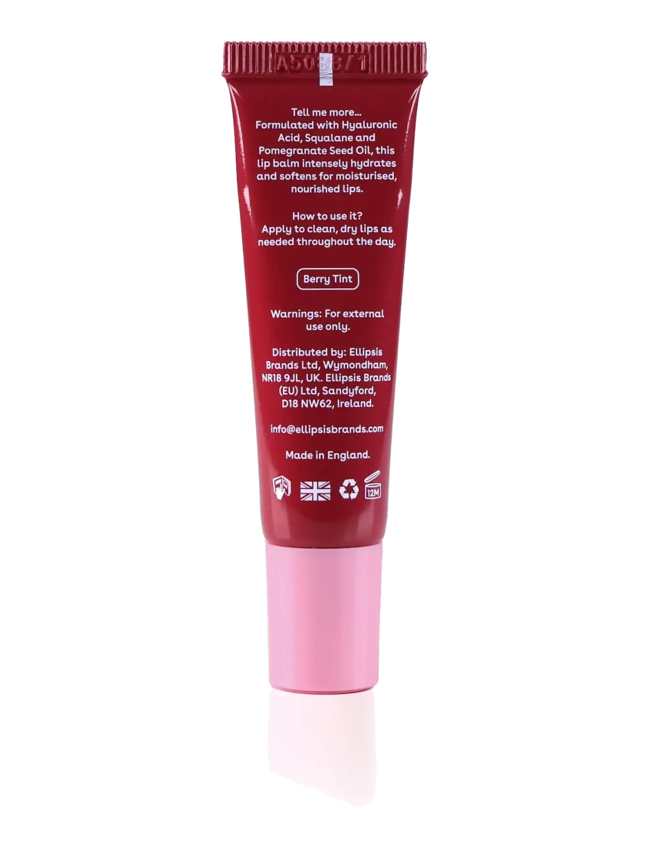 Q+A - Q+A Hyaluronic Acid Berry Tint Lip Balm - clear - 2