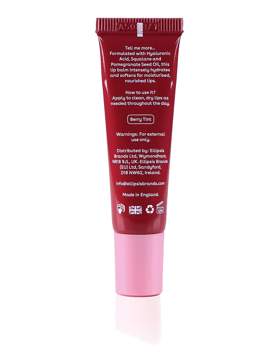Q+A - Q+A Hyaluronic Acid Berry Tint Lip Balm - clear - 2