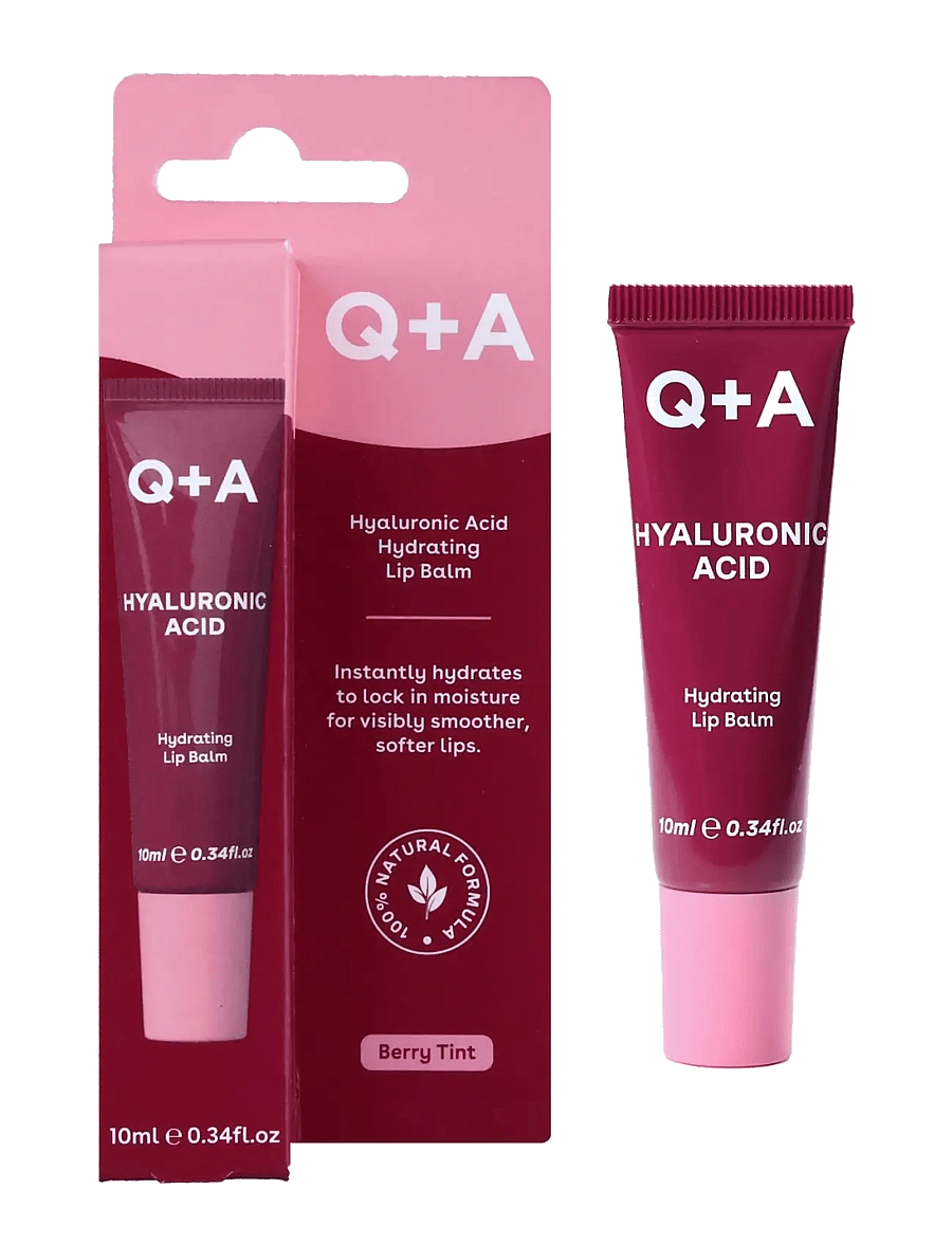 Q+A - Q+A Hyaluronic Acid Berry Tint Lip Balm - clear - 3