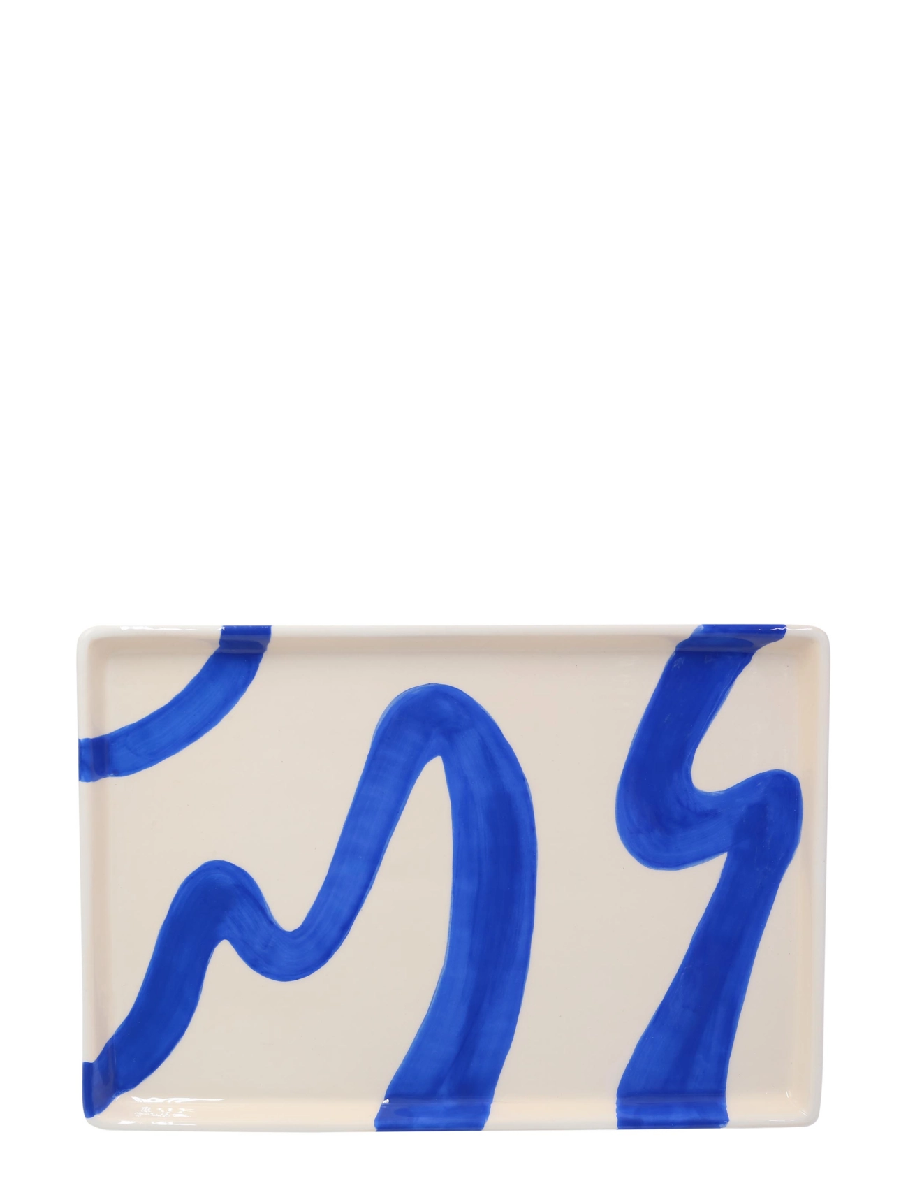 Que Rico Bakke - Alejandro - Spanish Swirls, 2 cm, Blue, Spisesteder Og Bordtilbehør > Bakker, Unisex