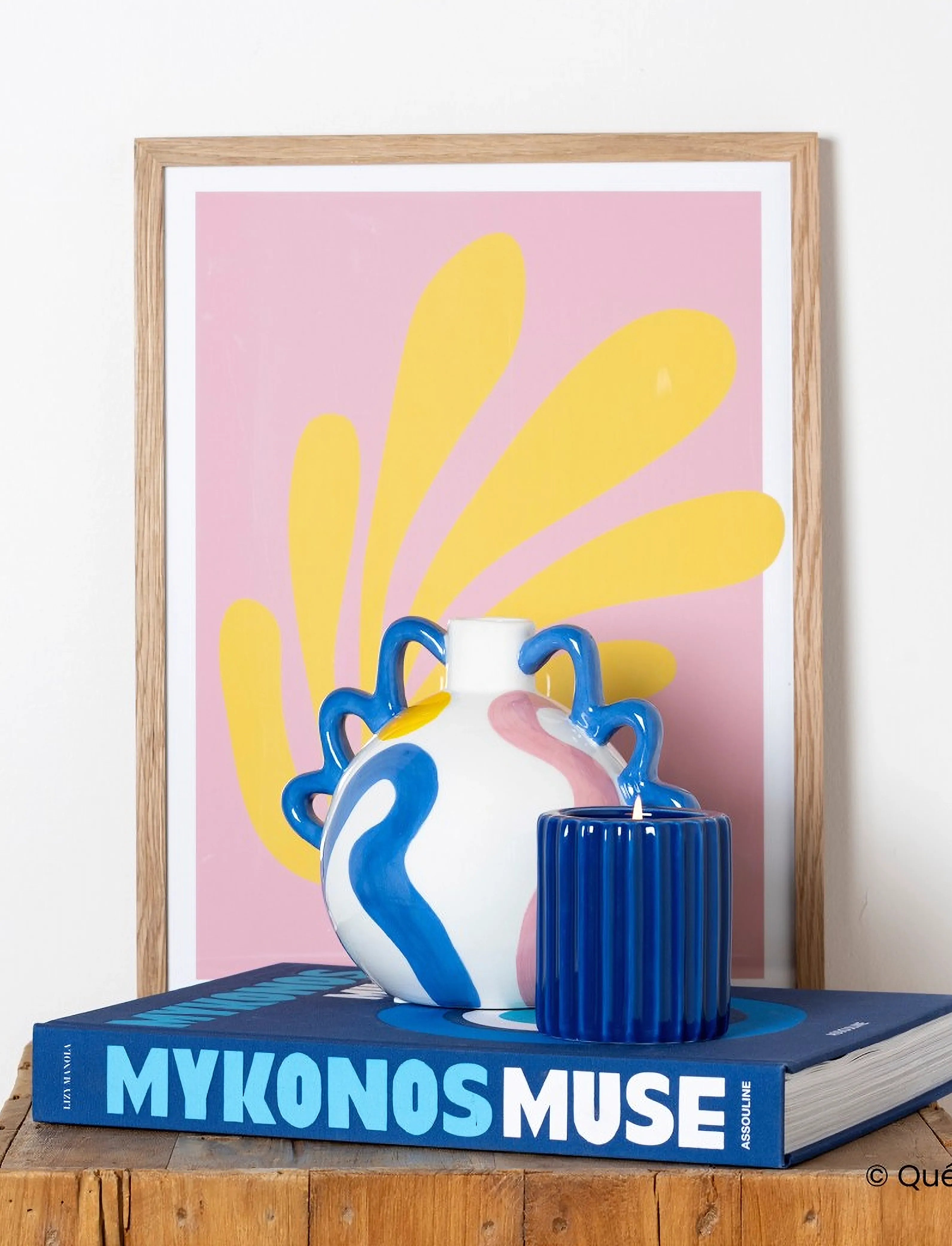 Que Rico - ISIDORA - vasen - sunny swirls - 1