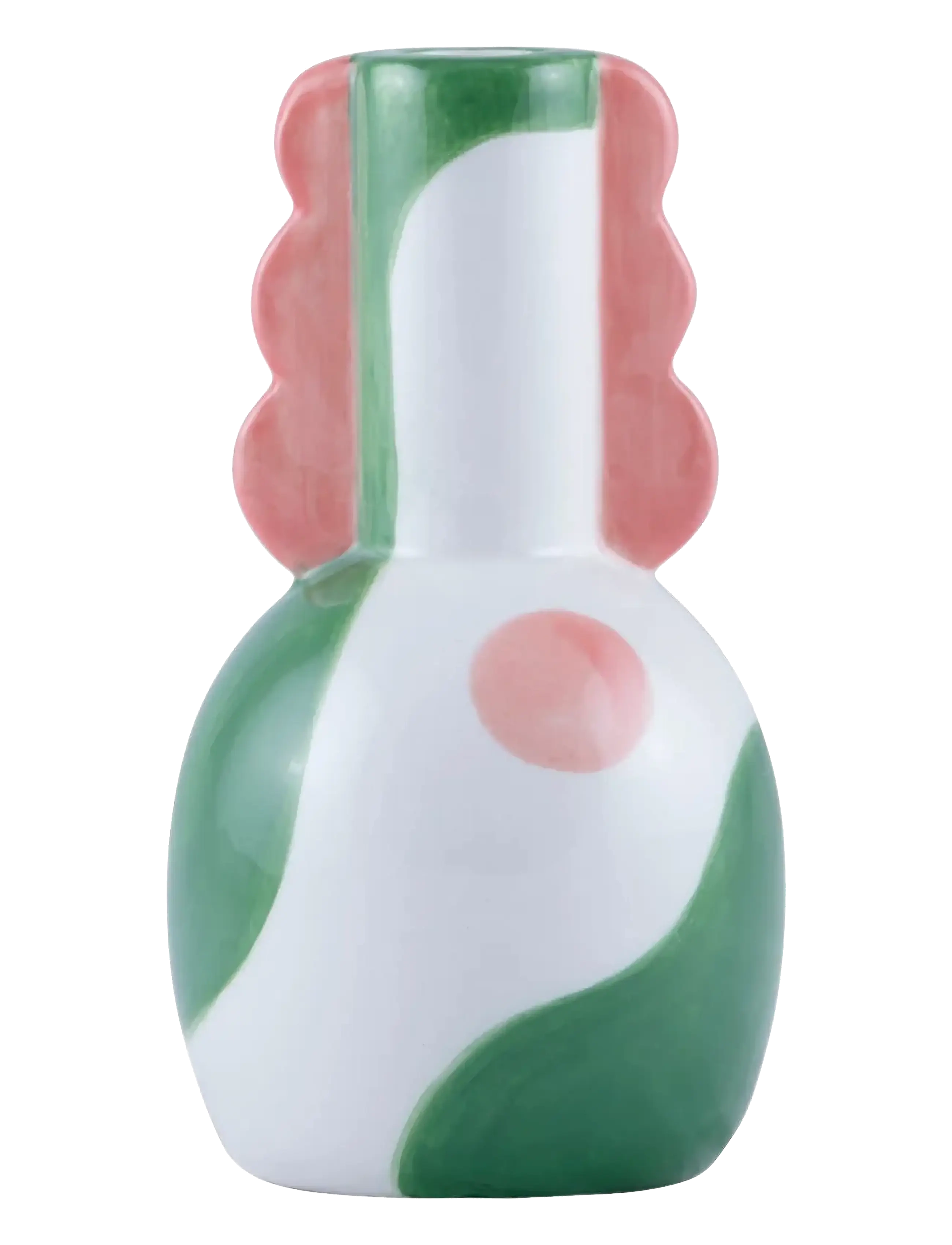 Que Rico Lysestage Adelina A Dulce Dream, Tulipanvase, Multi/mønstret, Str: 15 CM