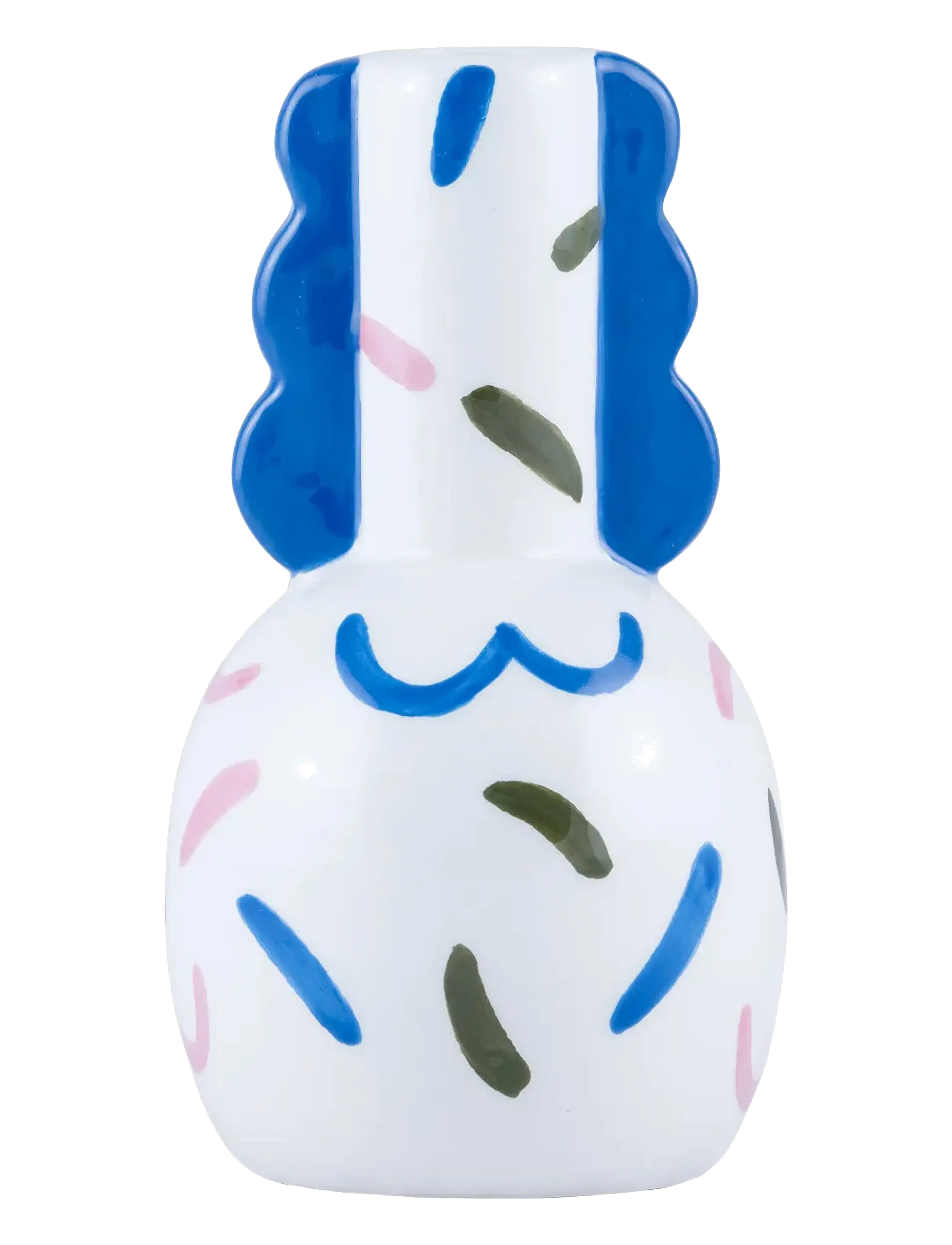 QUE RICO Lysestage - Adelina - Joyful Jumble Patterned - 15 CM - Unisex
