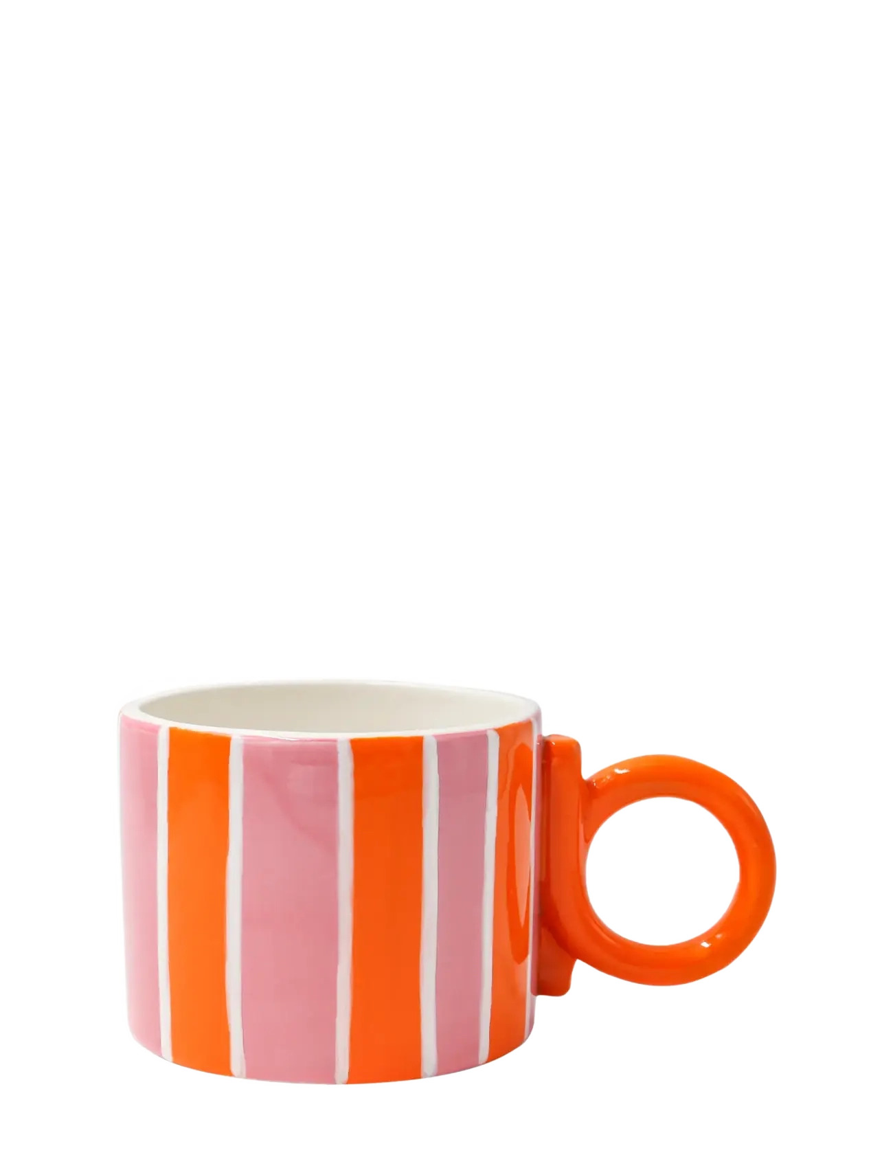 Que Rico Krus Inés Rayas Bailarinas, Coffee Kop, Multi/mønstret, Str: 2.5 DL