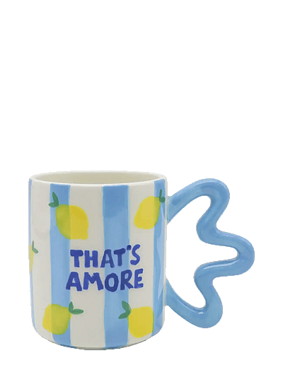 Que Rico GAEL - THAT'S AMORE - Kaffetassen - THAT'S AMORE / blue