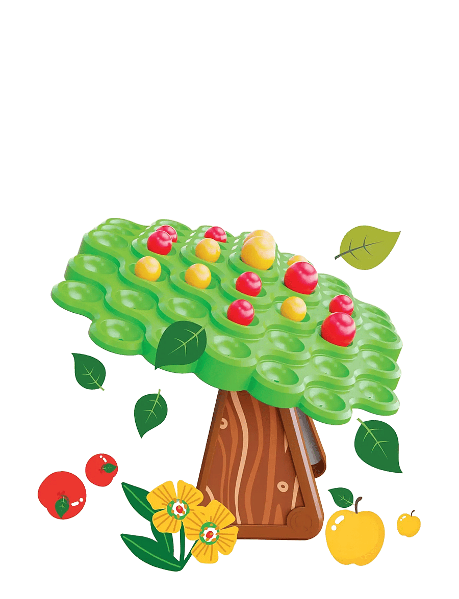 Quercetti - STAY APPLE BALANCED GAME - aktiva spel - multi - 1