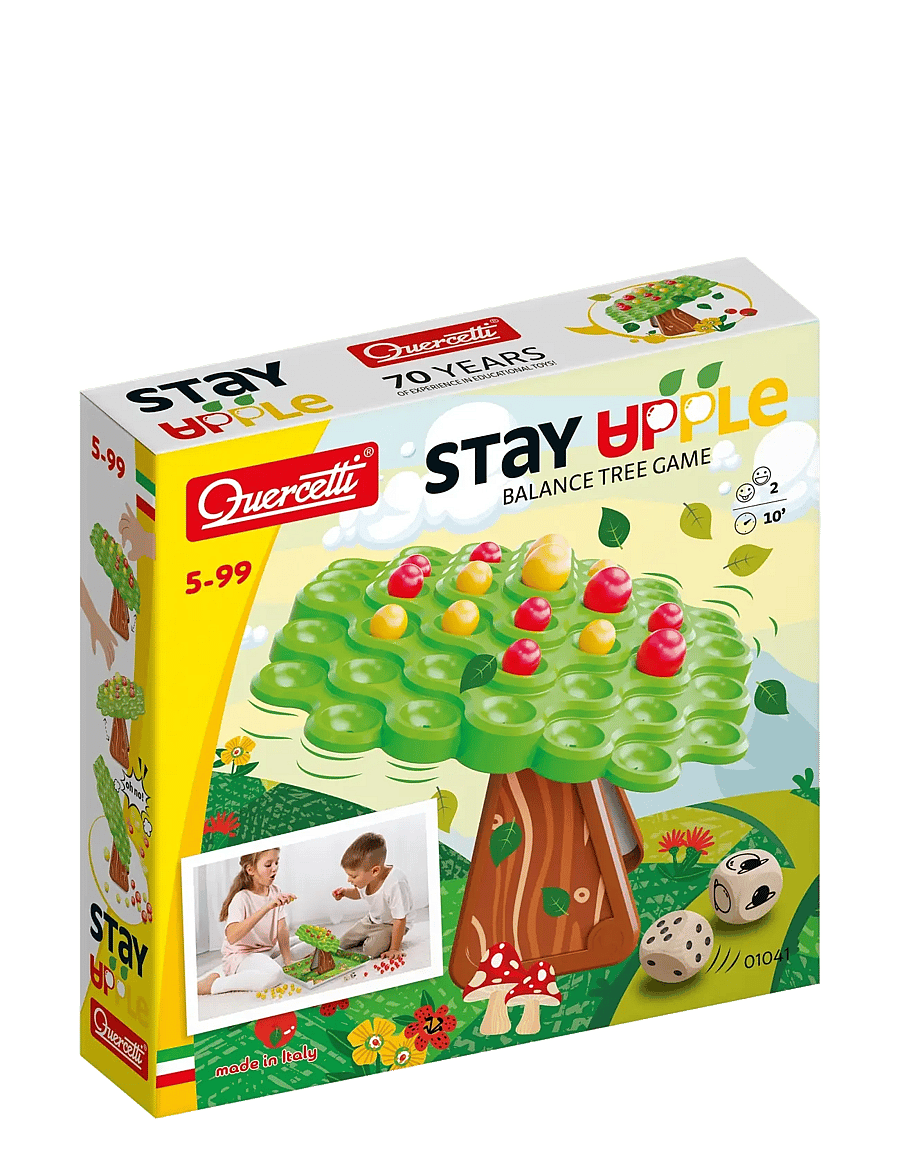Quercetti - STAY APPLE BALANCED GAME - aktiva spel - multi - 3