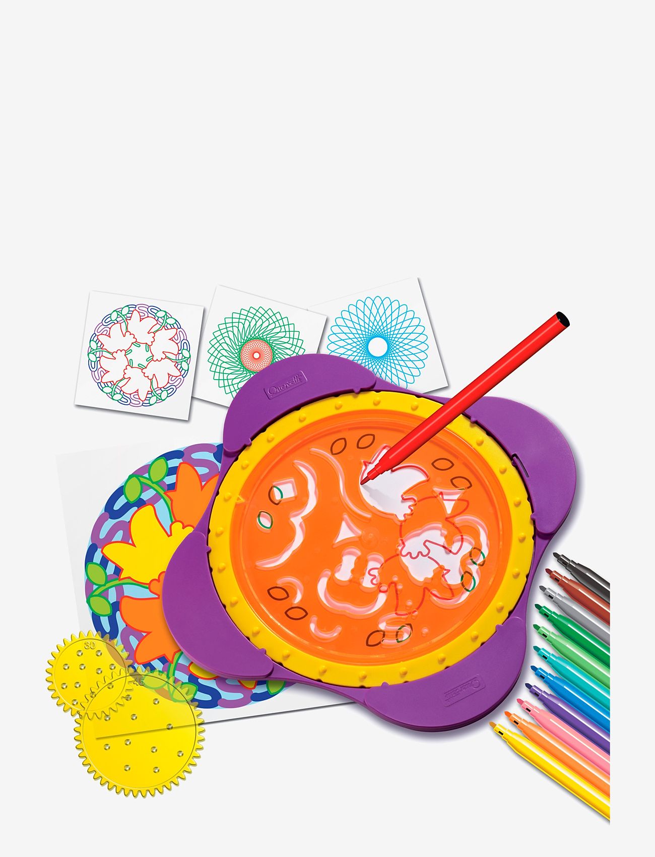 Quercetti - SPIROGIRO MANDALA - föndursett - multi - 1