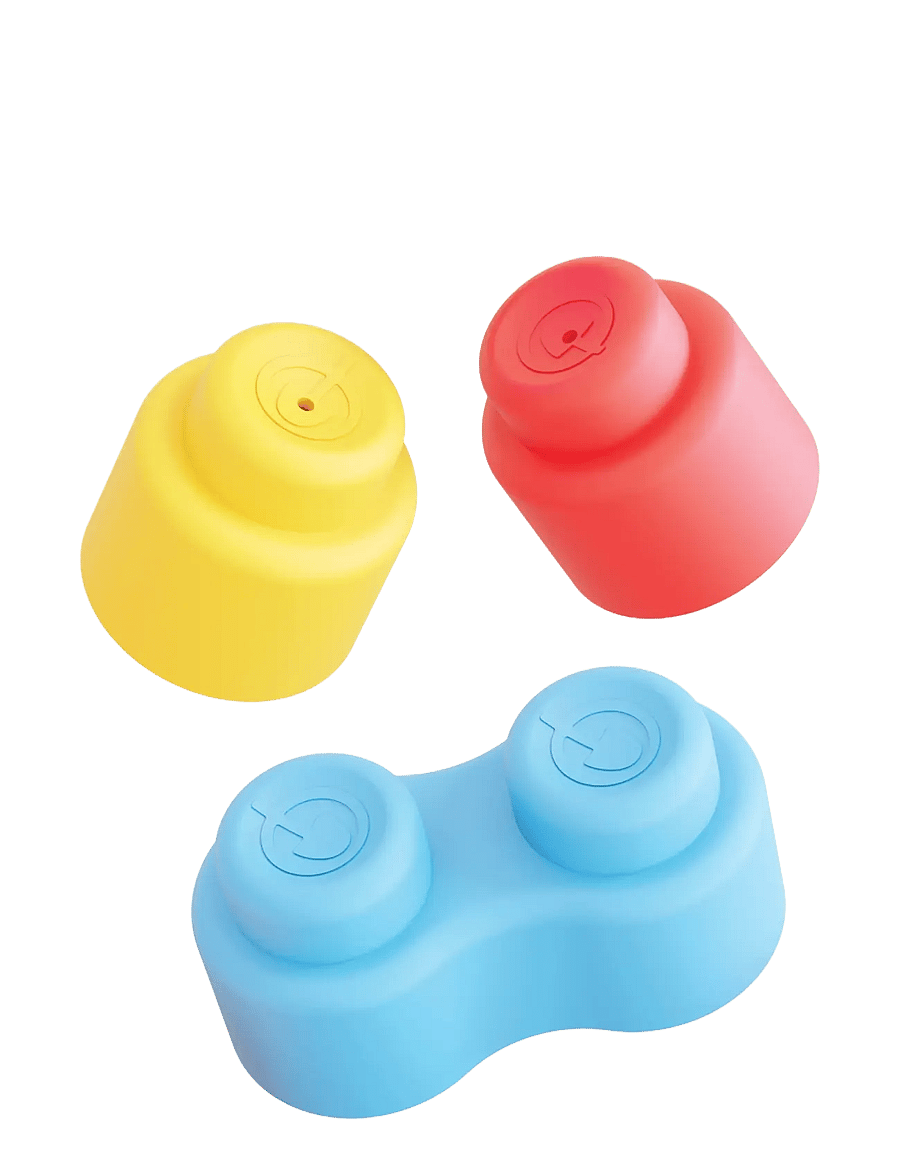 Quercetti - QUERCETTI PEGART MOMY SOFT - stapelbara klossar - multi - 2