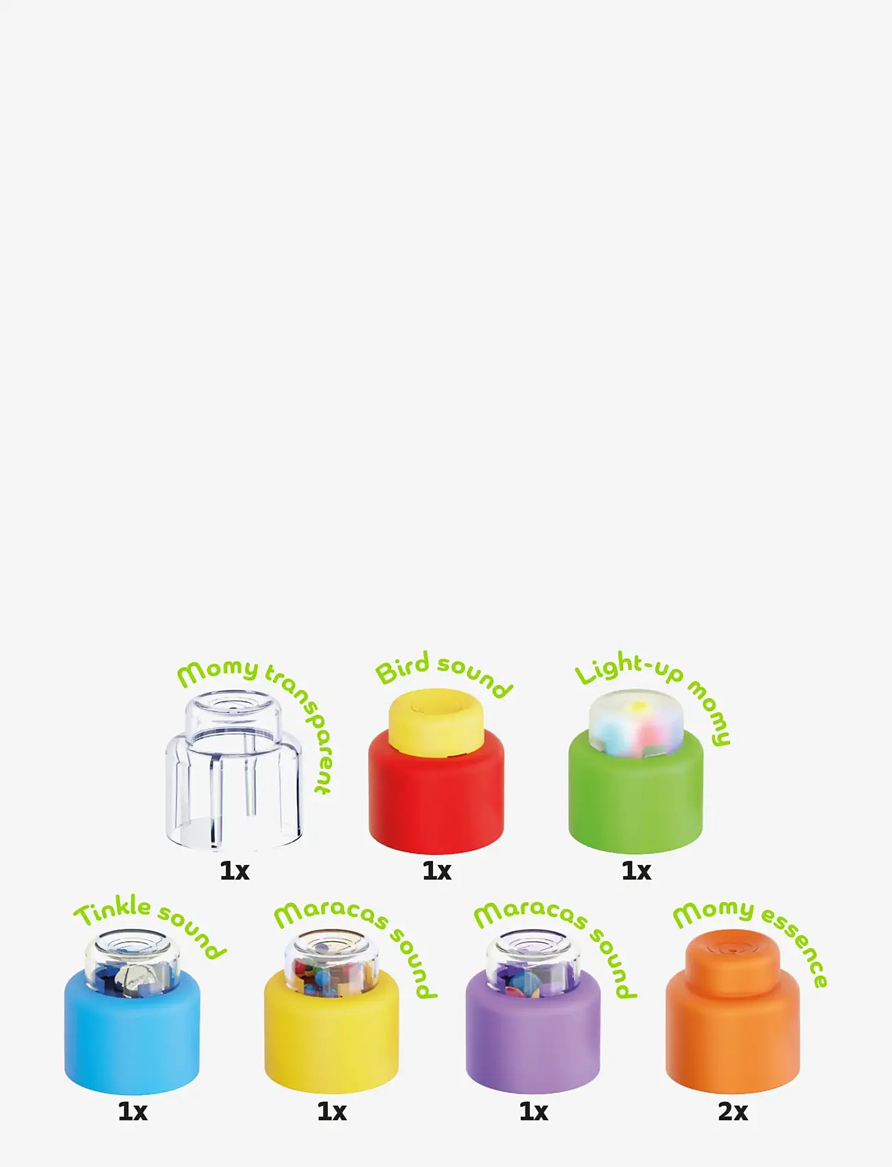 Quercetti - MOMY SOFT SENSORY BLOCKS - rakennuspalikat - multi - 2