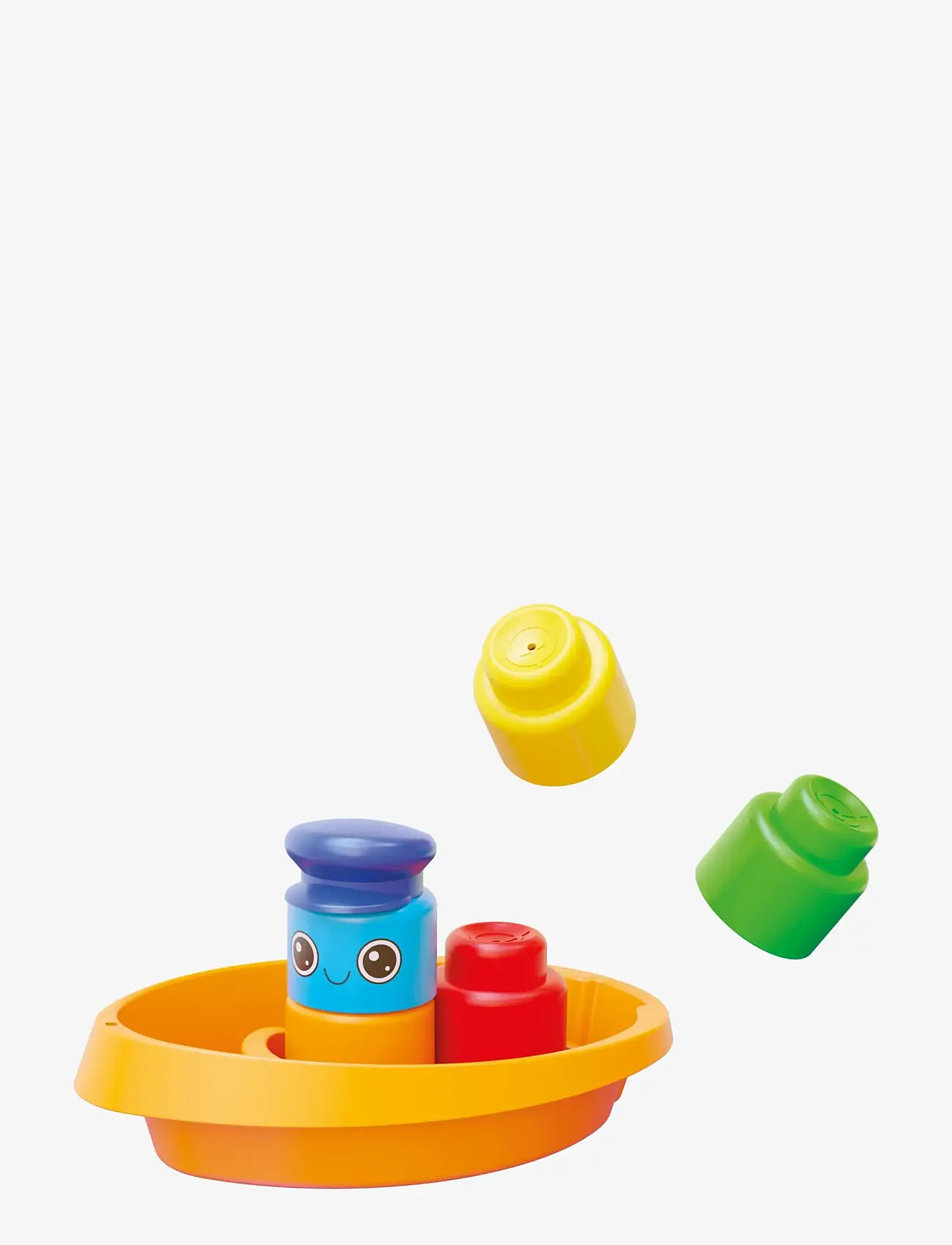 Quercetti - MOMY SOFT BOAT - staflanlegir kubbar - multi - 0