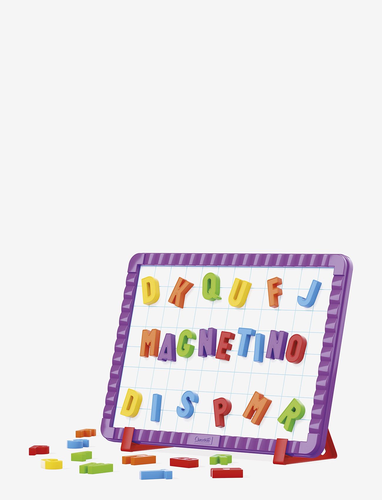 Quercetti - MAGNETTAVLA MED BOKSTÄVER - pædagogiske spil - multi - 1