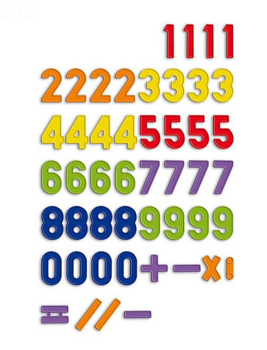 Quercetti - QUERCETTI MAGNETSIFFROR 48 ST - oppimispelit - multi - 1