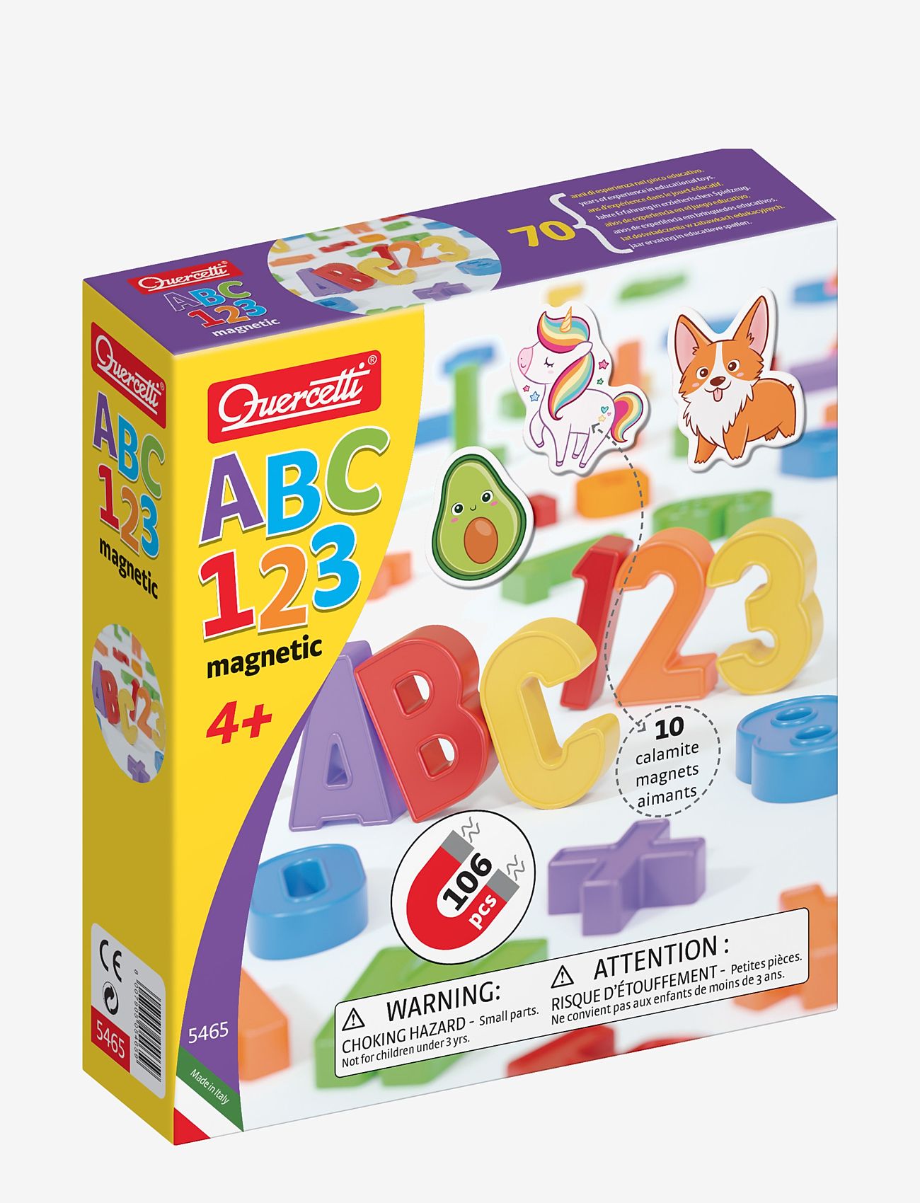Quercetti - MAGNET ABC, 123 - multi - 0
