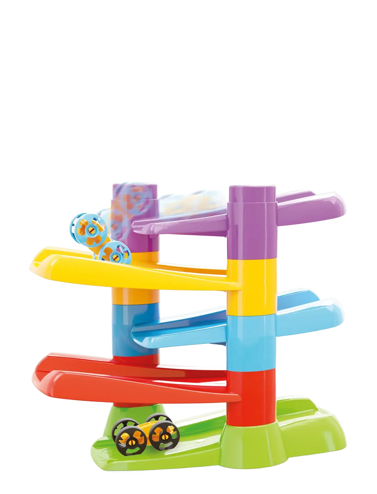 Quercetti QUERCETTI FLIP CAR RACE TRACK - 4 for 3 - MULTI / multi