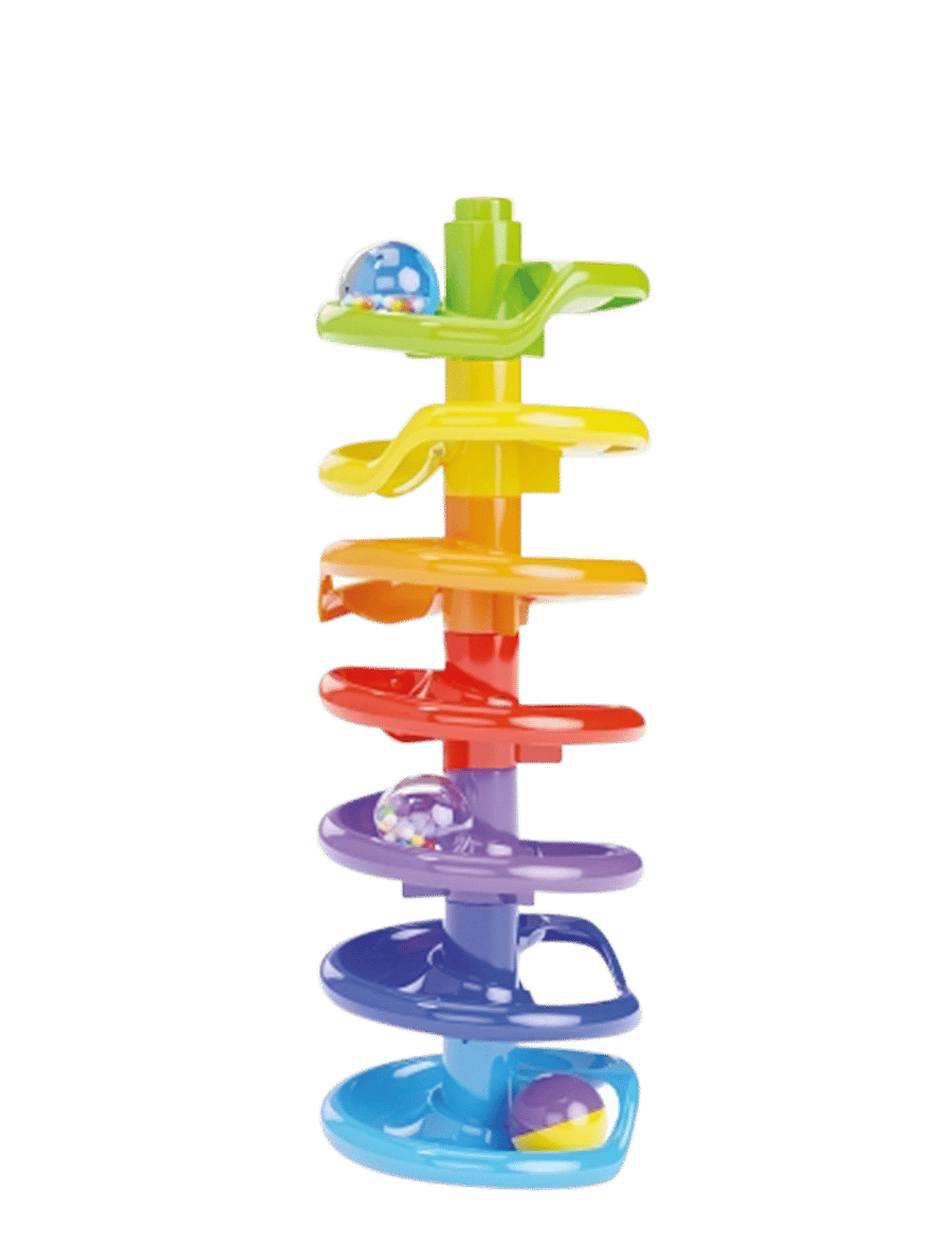 Quercetti - QUERCETTI KULBANA SPIRAL TOWER - kulbanor - multi - 0