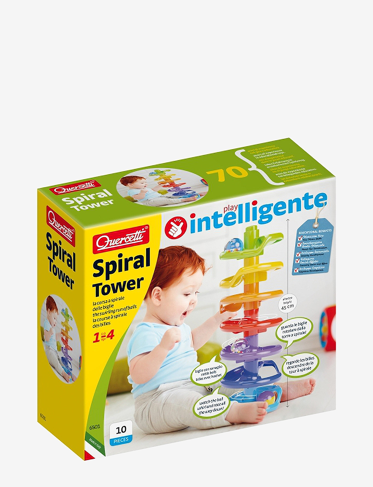 Quercetti - QUERCETTI KULBANA SPIRAL TOWER - ball tracks - multi - 1