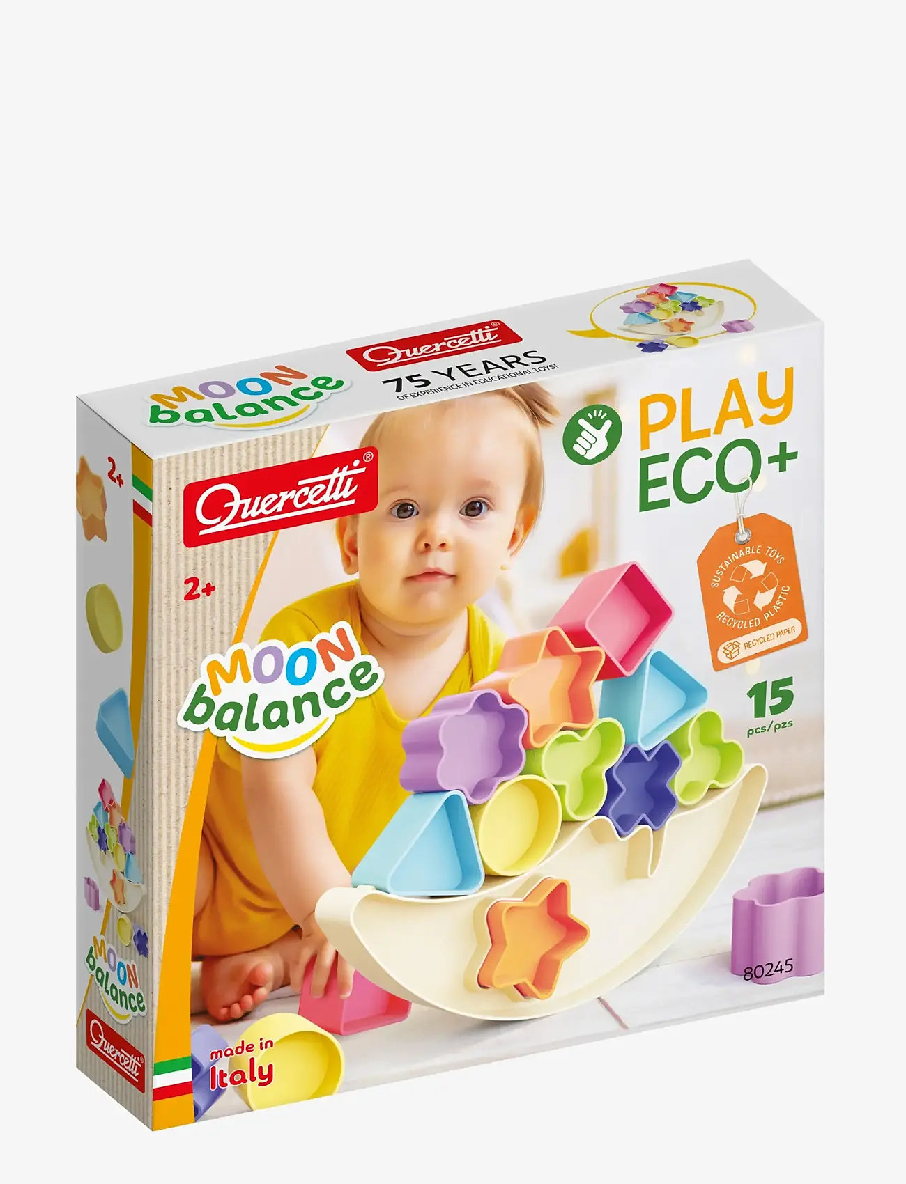 Quercetti - PLAY ECO+ MOON BALANCE - interactive toys - multi - 1