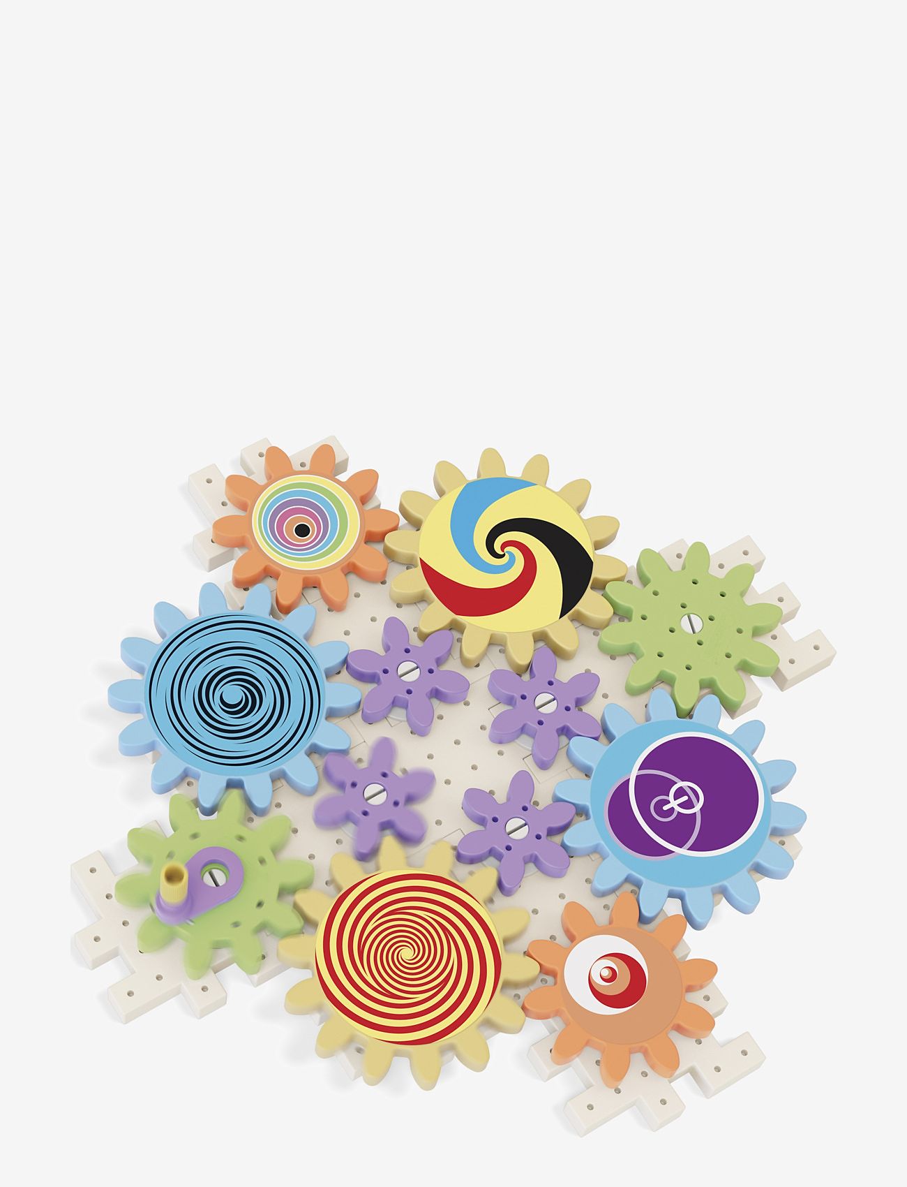 Quercetti - KALEIDO GEARS PLAY ECO+ - kreasæt - multi - 1