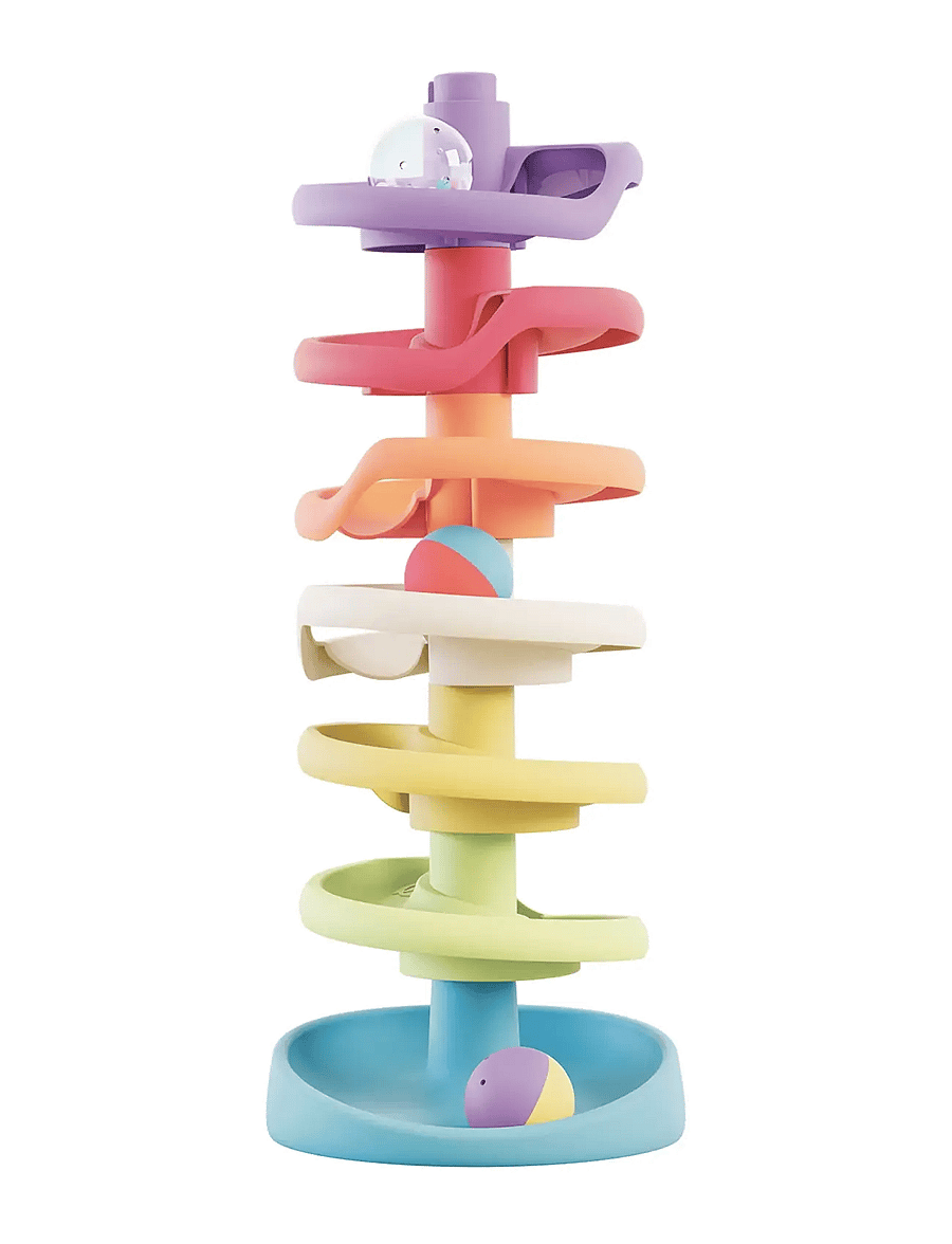 Quercetti - SPIRAL TOWER PLAY ECO+ - stapelbare blokk - multi - 1