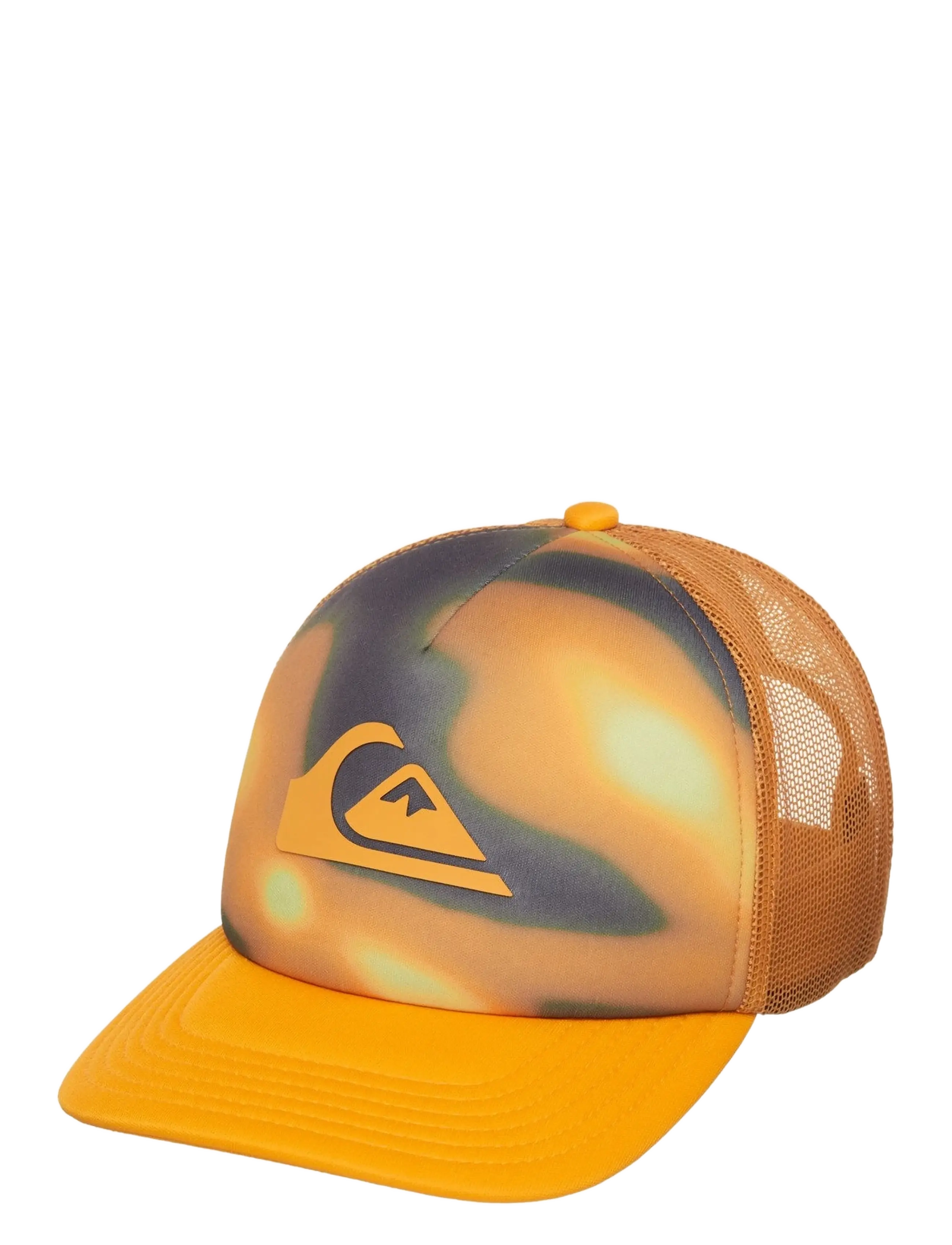 Quiksilver CLASSIC FOAM TRUCKER YOUTH - Mütsid - GRAPE LEAF HOLMES / yellow