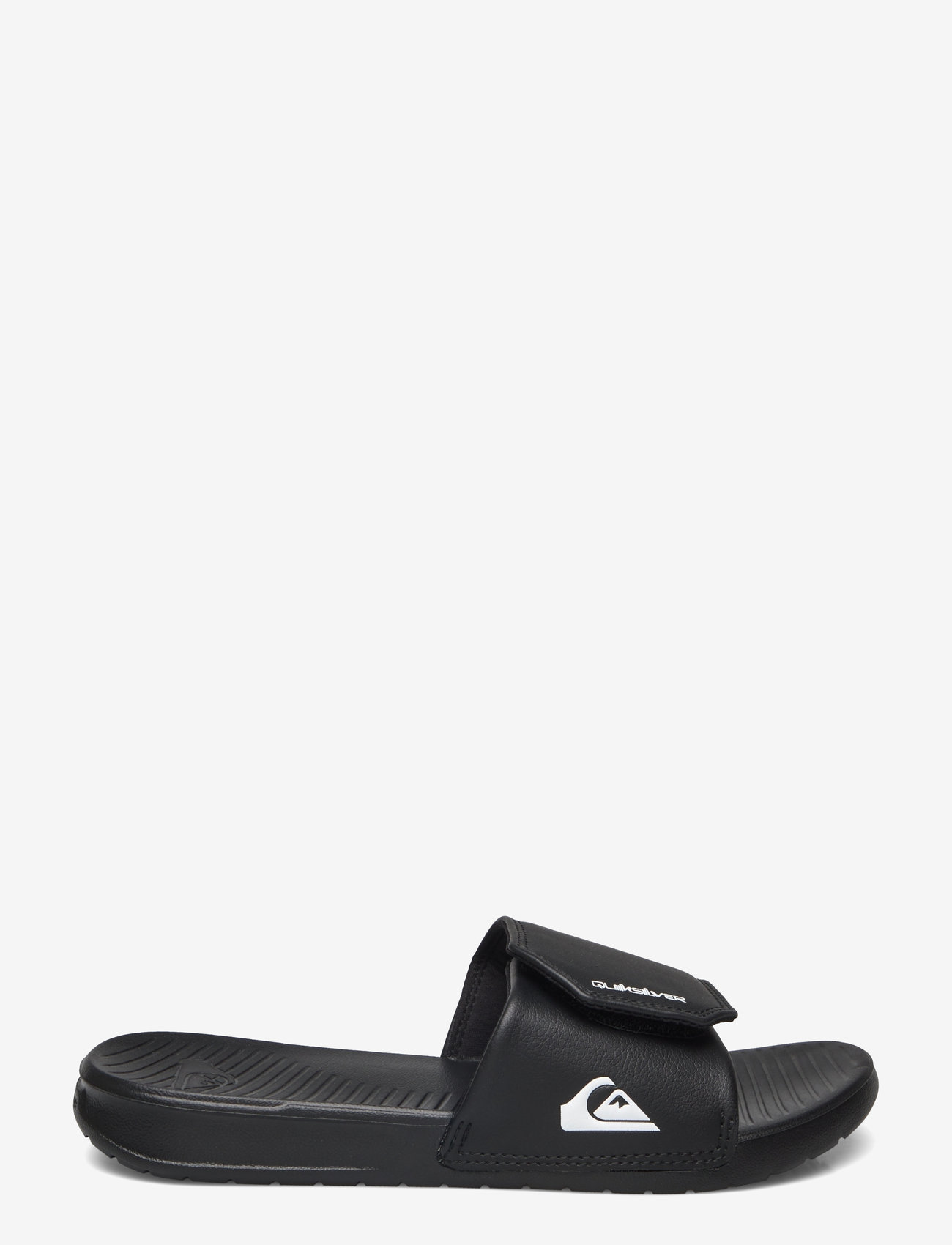 Quiksilver - BRIGHT COAST ADJUST YOUTH - pool sliders - black/white/black - 1