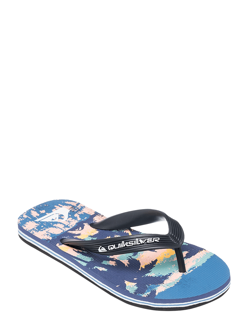 Quiksilver - MOLOKAI ART 25 YOUTH - flip-flops - coronet blue tropicamo - 0