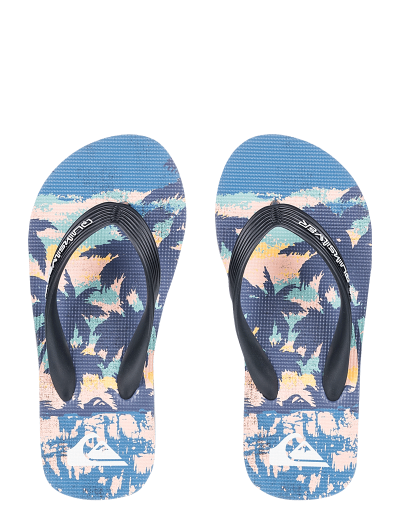 Quiksilver - MOLOKAI ART 25 YOUTH - flip-flops - coronet blue tropicamo - 1
