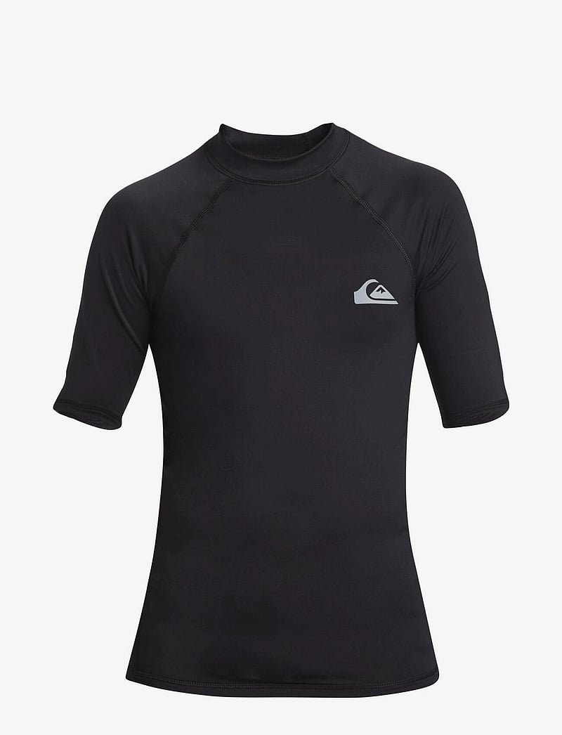 Quiksilver - EVERYDAY UPF50 SS YOUTH - bade-oberteile - black - 1