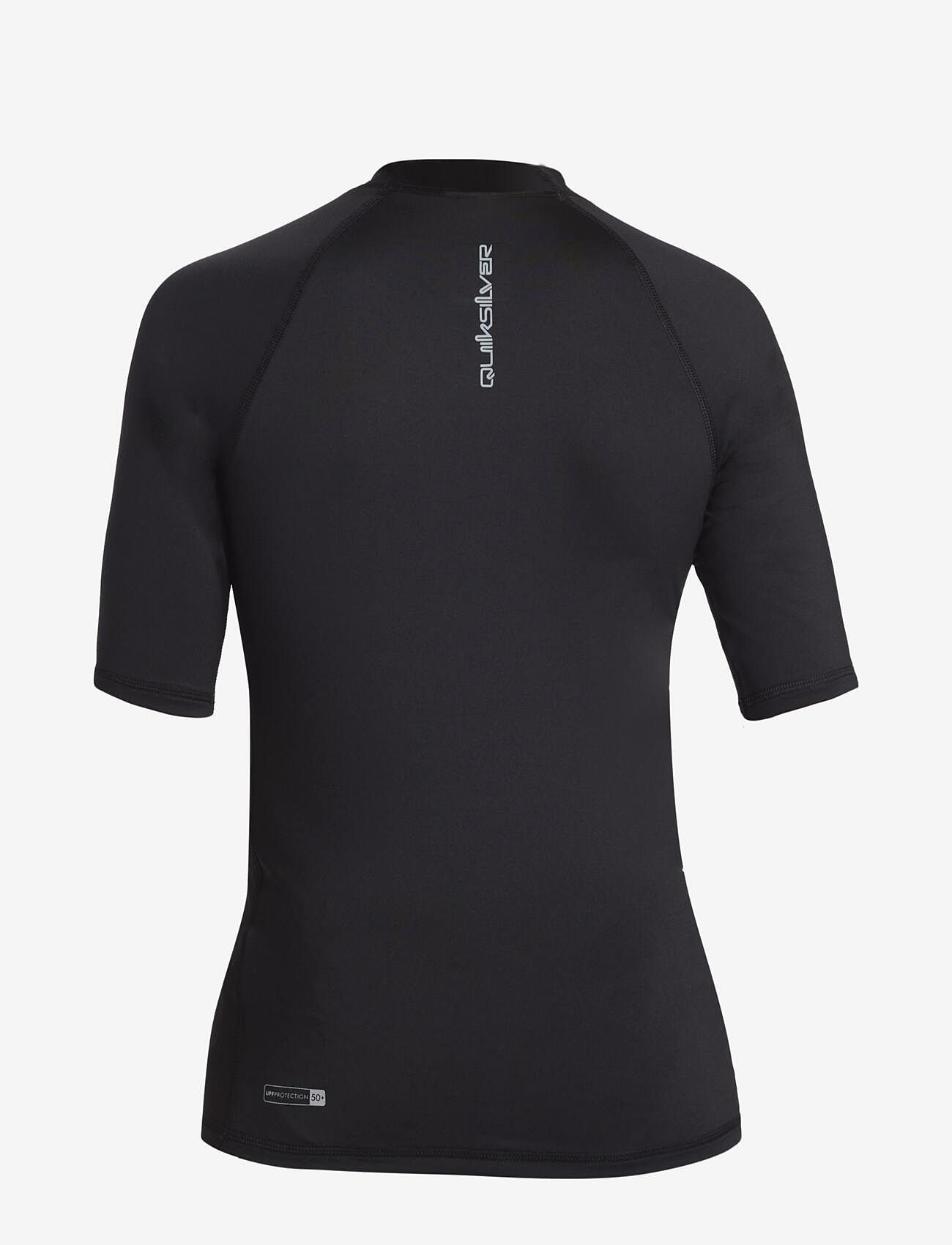 Quiksilver - EVERYDAY UPF50 SS YOUTH - bade-oberteile - black - 2