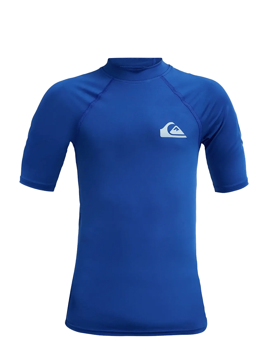 Quiksilver - EVERYDAY UPF50 SS YOUTH - bade-oberteile - monaco blue - 1