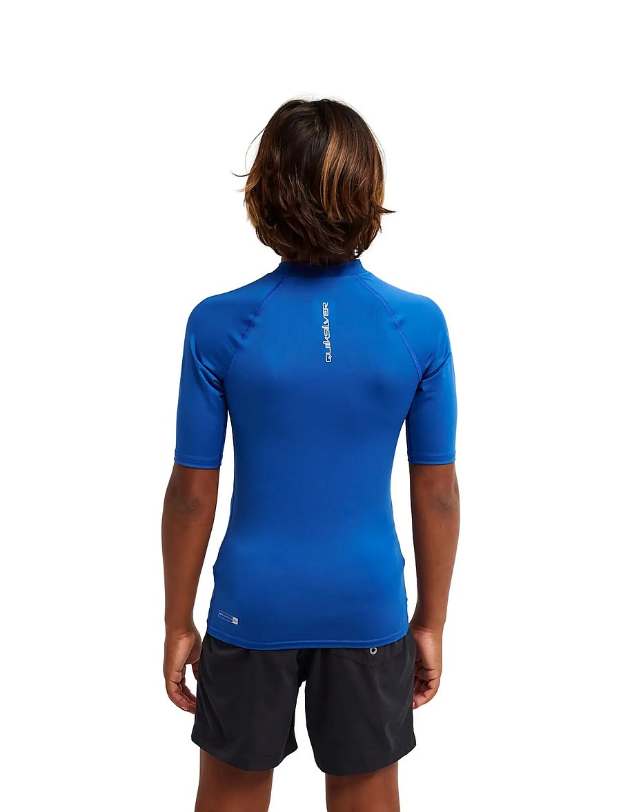Quiksilver - EVERYDAY UPF50 SS YOUTH - bade-oberteile - monaco blue - 3