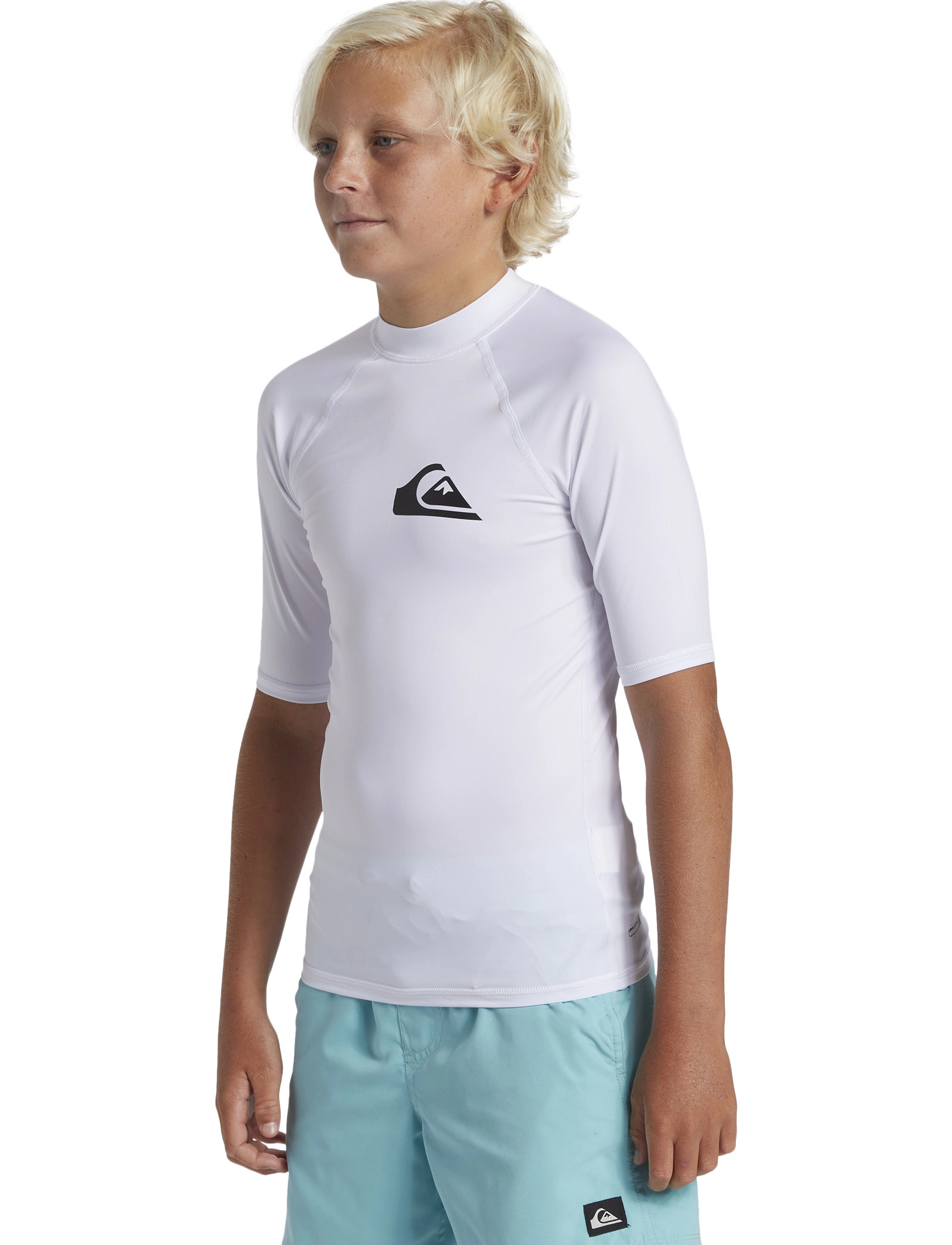 Quiksilver - EVERYDAY UPF50 SS YOUTH - ujumisriiete ülaosad - white - 4