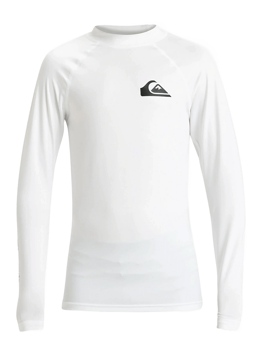 Quiksilver - EVERYDAY UPF50 LS YOUTH - ujumistopid - white - 0