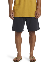 Quiksilver - SALT WATER FLEECE SHORT - sports shorts - black - 2