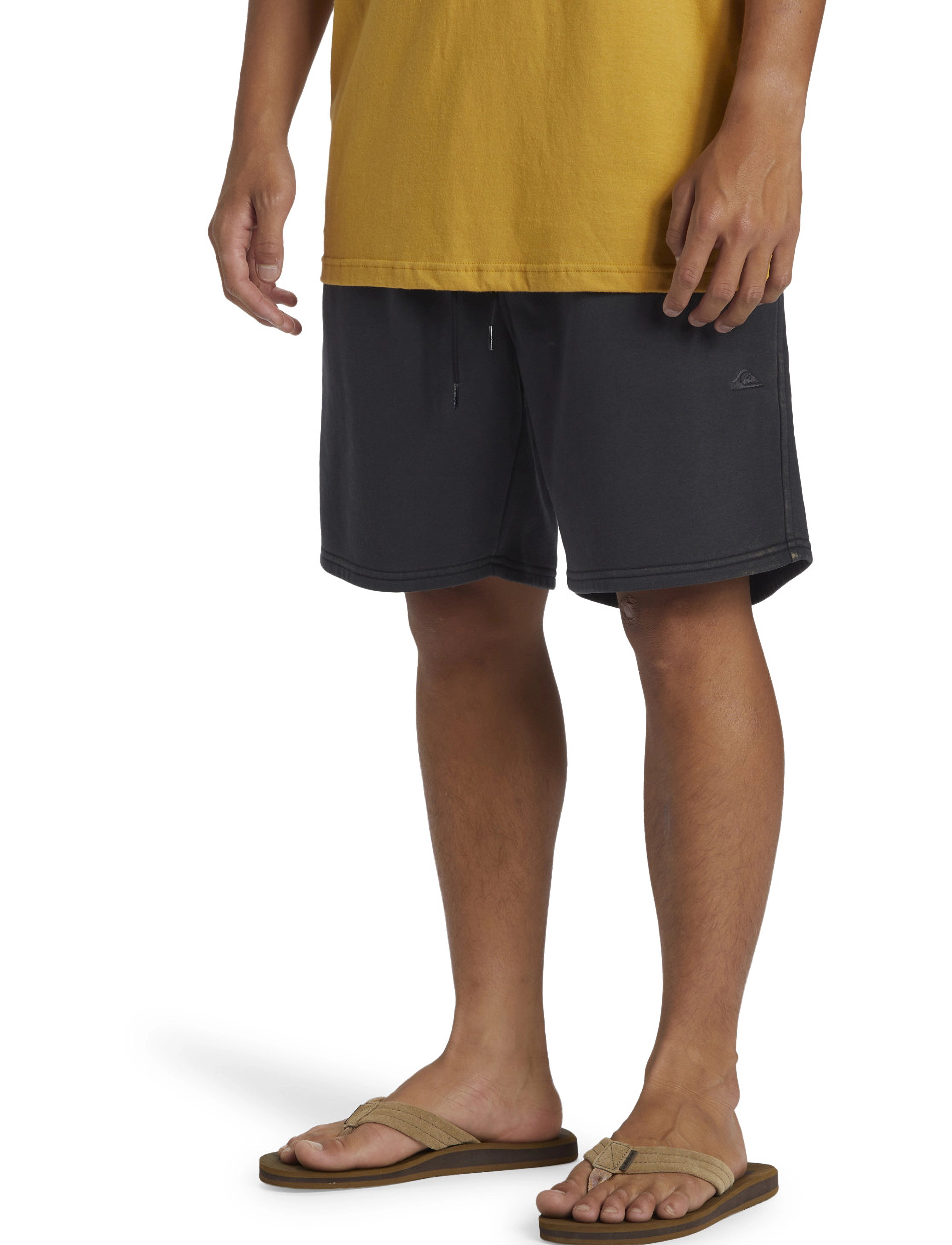 Quiksilver - SALT WATER FLEECE SHORT - black - 5