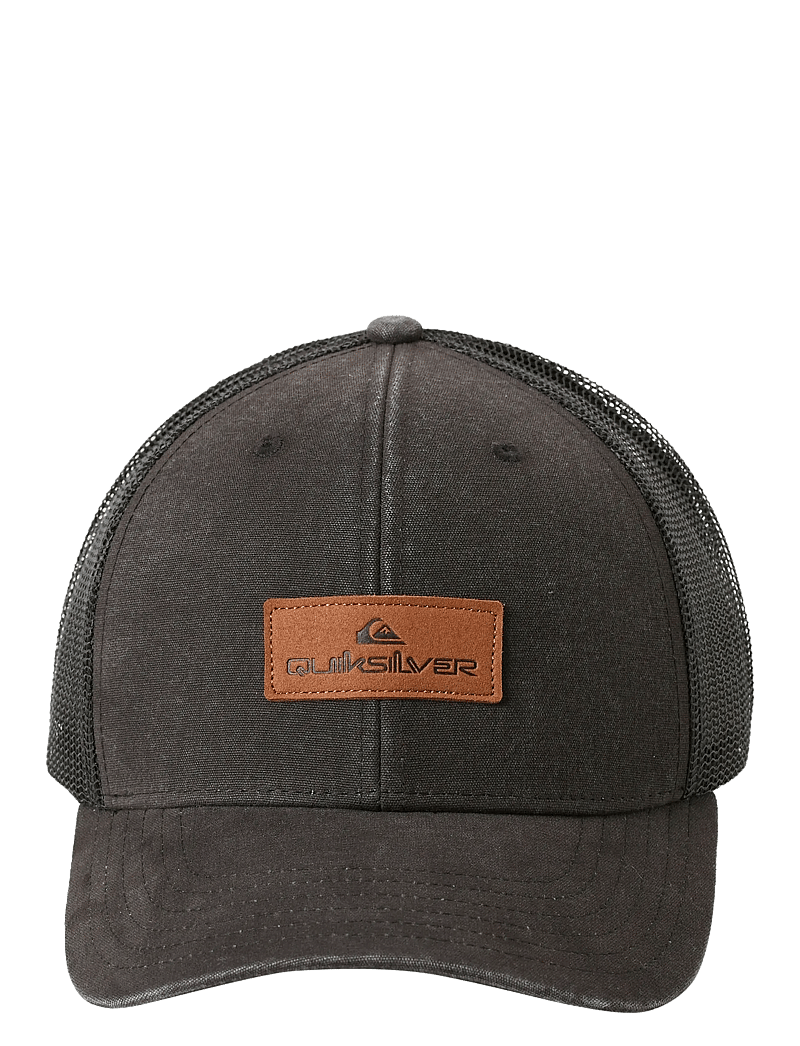 Quiksilver - DECADES COTTON H TRUCKER - nokamütsid - black - 2