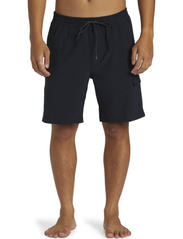 Quiksilver - TAXER CARGO AMPHIBIAN 19 - swim shorts - black - 2