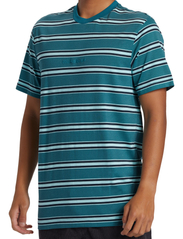 Quiksilver - NOTICE MIX STRIPE SS - short-sleeved t-shirts - colonial blue notice mix ss - 6