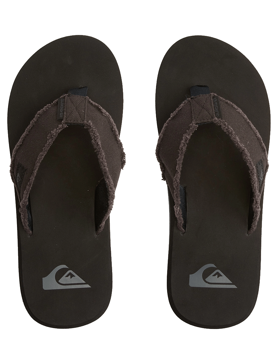 Quiksilver - MONKEY ABYSS - black/black/brown - 4