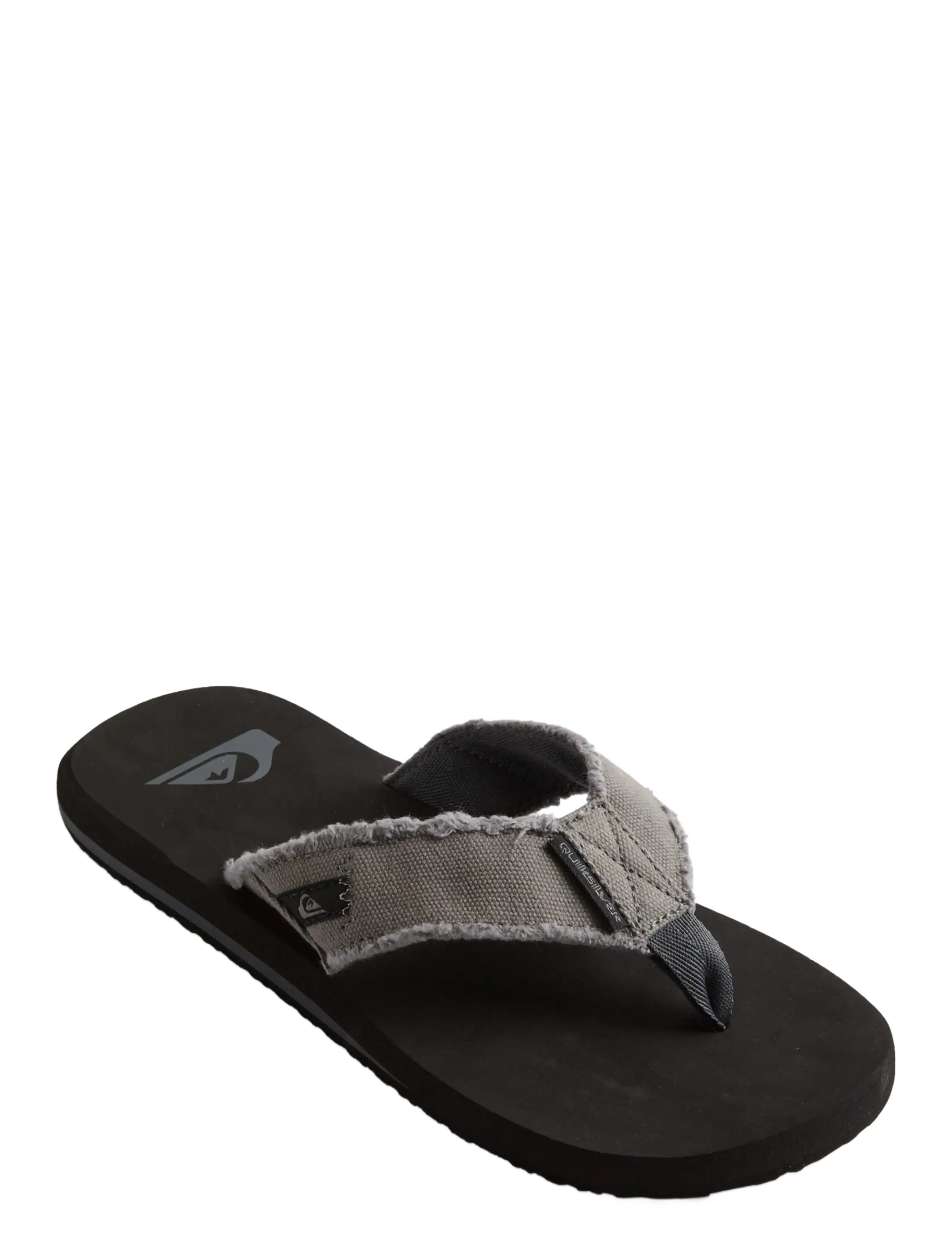 Quiksilver MONKEY ABYSS - Flip-Flops - GREY/BLACK/BROWN / black