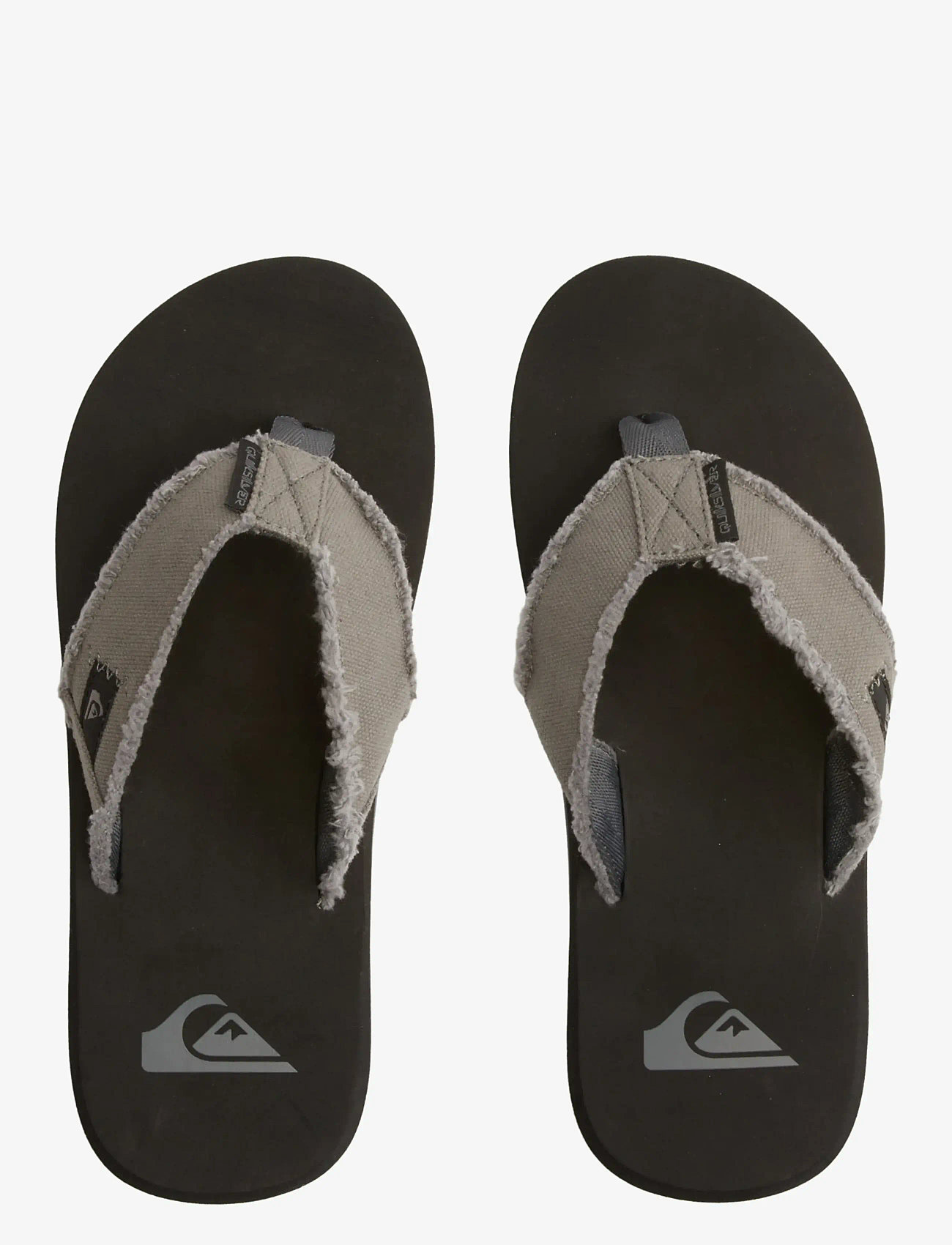 Quiksilver - MONKEY ABYSS - flip flops - grey/black/brown - 3