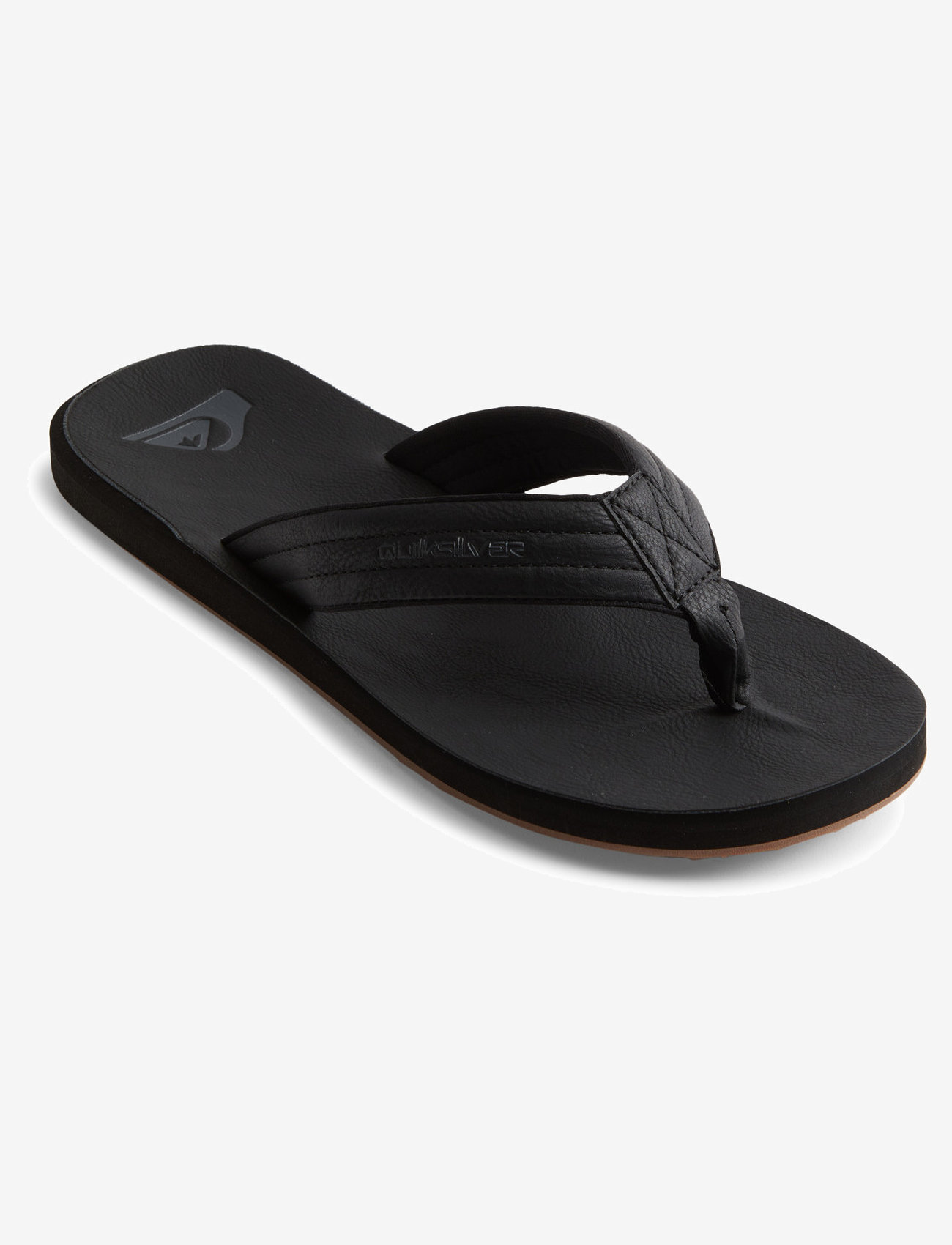 Quiksilver - CARVER NUBUCK - madalaimad hinnad - solid black - 0