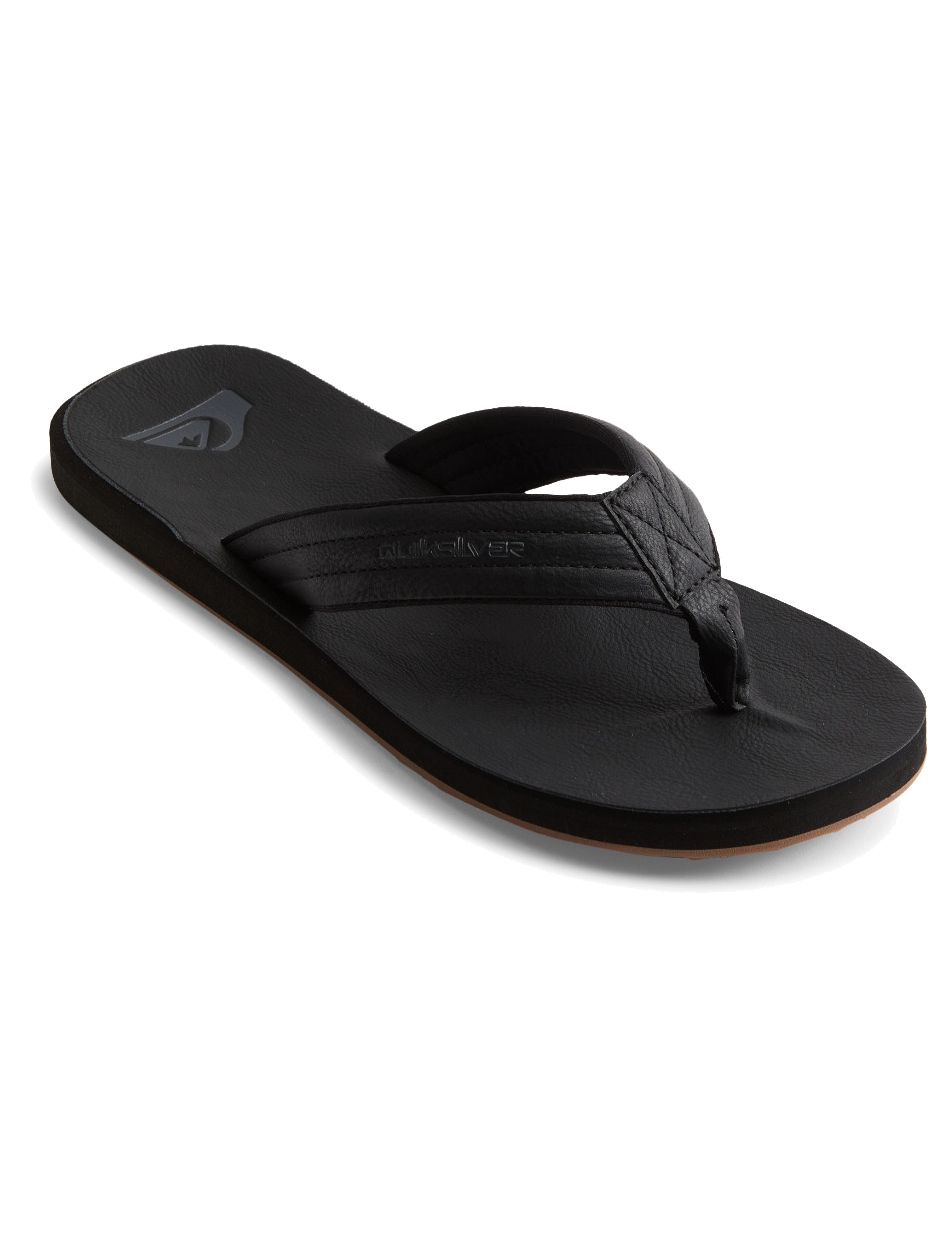 Quiksilver CARVER NUBUCK - Deals - SOLID BLACK / black