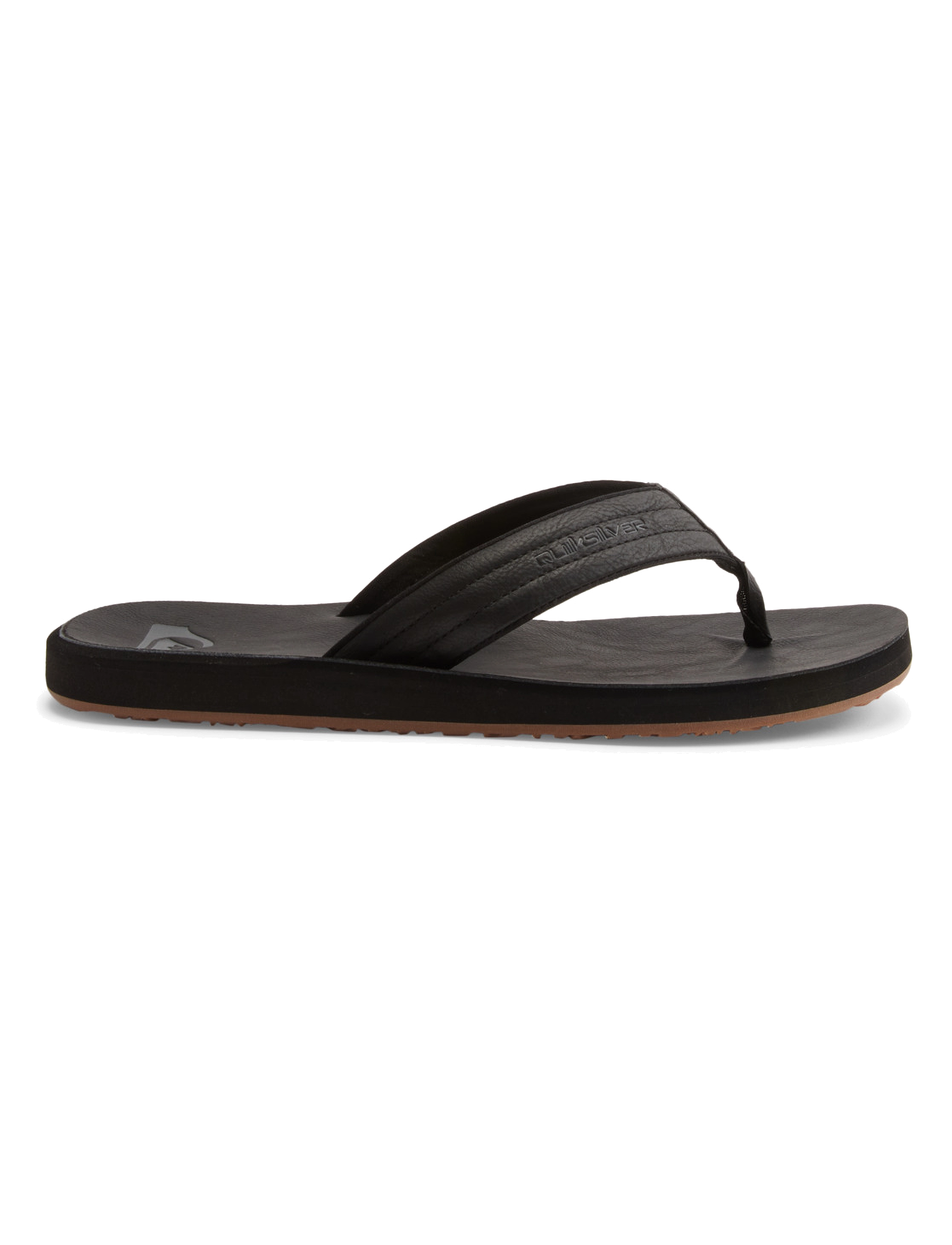 Quiksilver - CARVER NUBUCK - zemākās cenas - solid black - 1