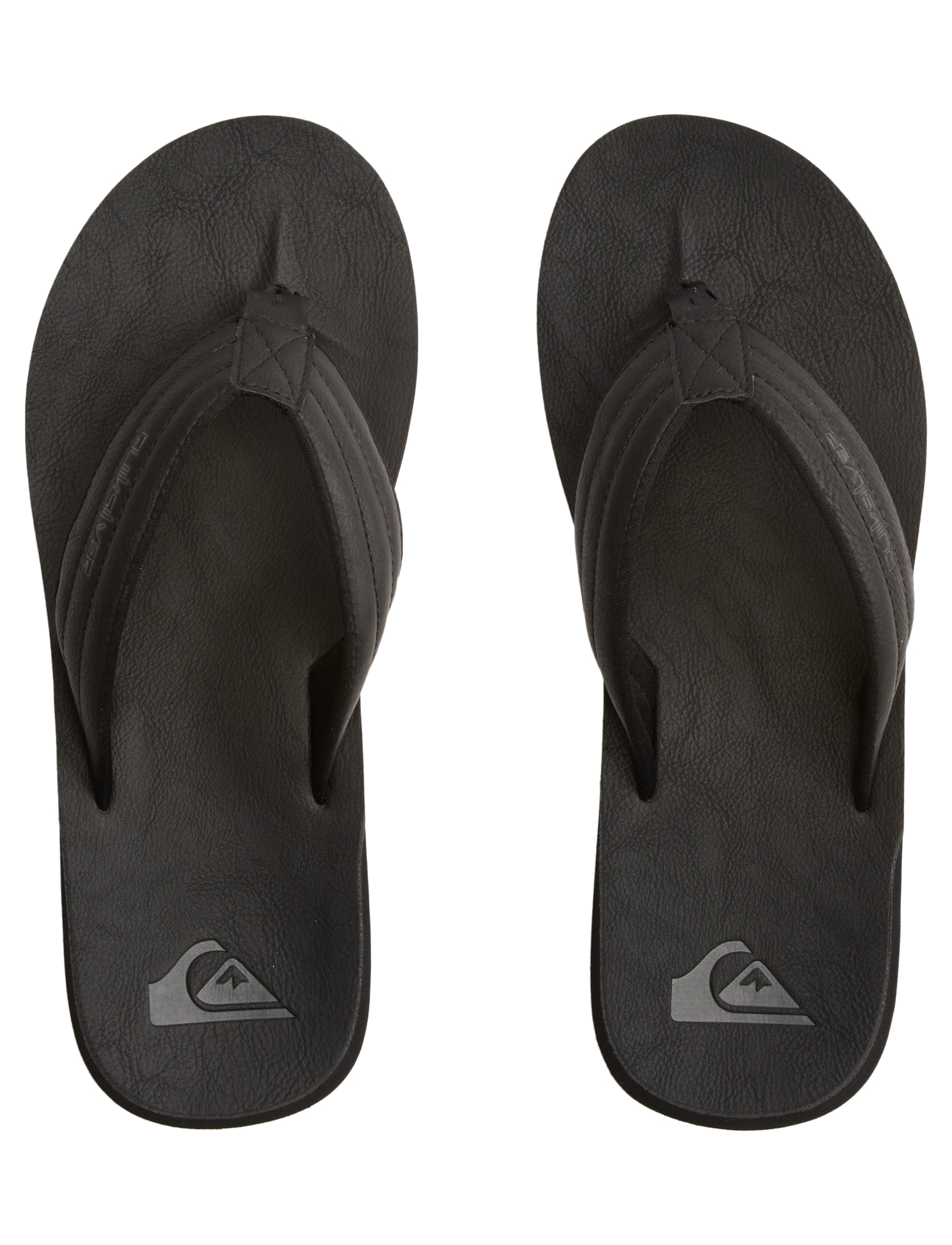 Quiksilver - CARVER NUBUCK - zemākās cenas - solid black - 4