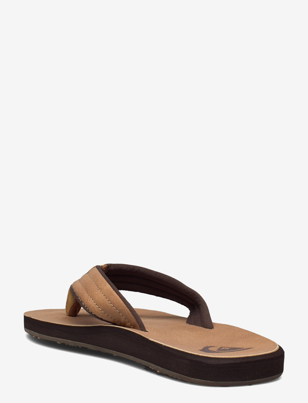 Quiksilver - CARVER NUBUCK - flip flops - tan - pattern_1 - 2